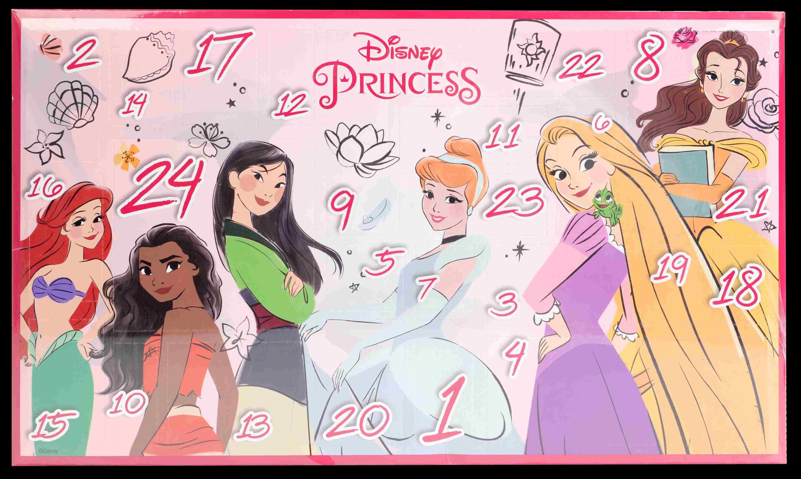 Markwins Disney Princess: 24 Days of Adventure Advent Calendar (1580354E - 077624) - Markwins