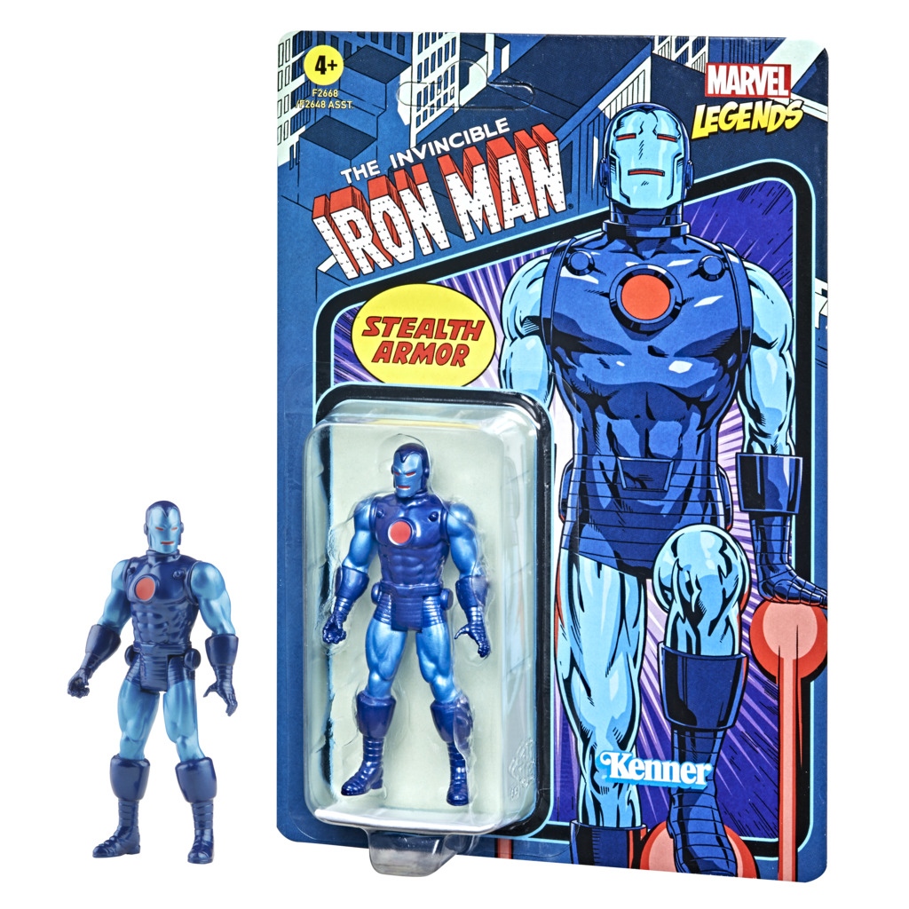 Hasbro Marvel Legends Φιγούρα Retro 375 Stealth Suit Iron Man F2668 - Hasbro Fans, Marvel