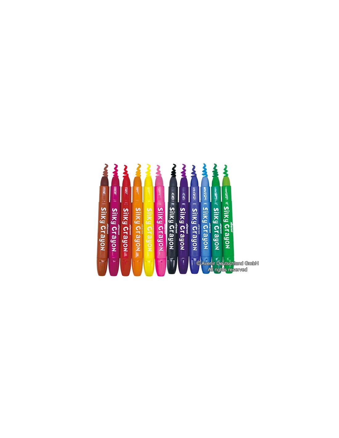 Avenir Μεταξένια Crayons - Silky Crayons Unicorn 60405 - Avenir