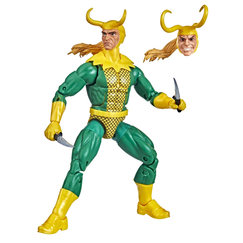 Marvel Legends Series Φιγούρα 6 Ιντσών Retro Loki F5883 - Hasbro Fans, Marvel