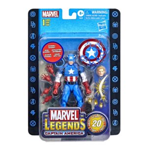 Marvel Legends Series 1 20th Anniversary Φιγούρα Captain America F3439 - Avengers