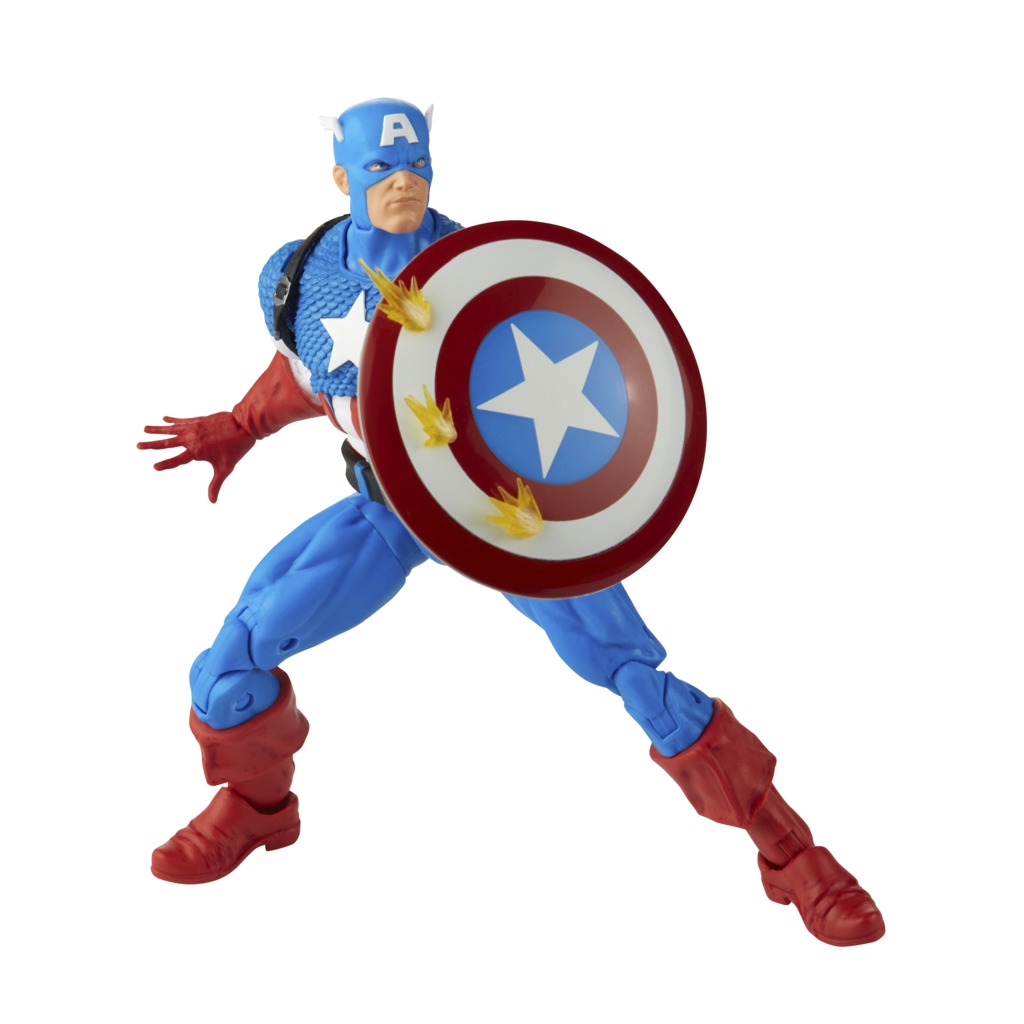 Marvel Legends Series 1 20th Anniversary Φιγούρα Captain America F3439 - Avengers, Hasbro Fans, Marvel