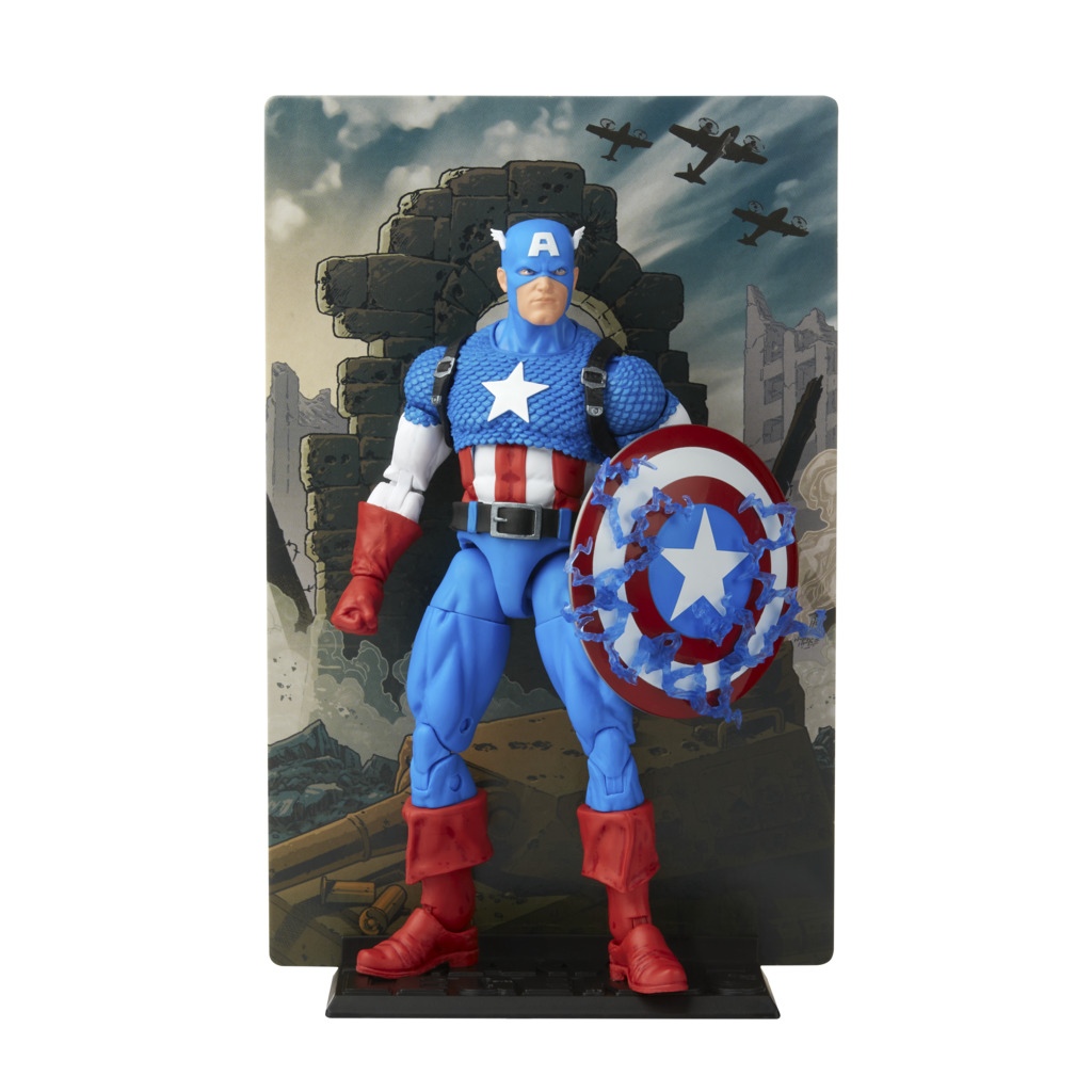 Marvel Legends Series 1 20th Anniversary Φιγούρα Captain America F3439 - Avengers, Hasbro Fans, Marvel