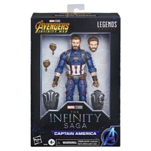 Marvel Legends Series Φιγούρα 6 Ιντσών Infinity War Captain America F0185 - Marvel