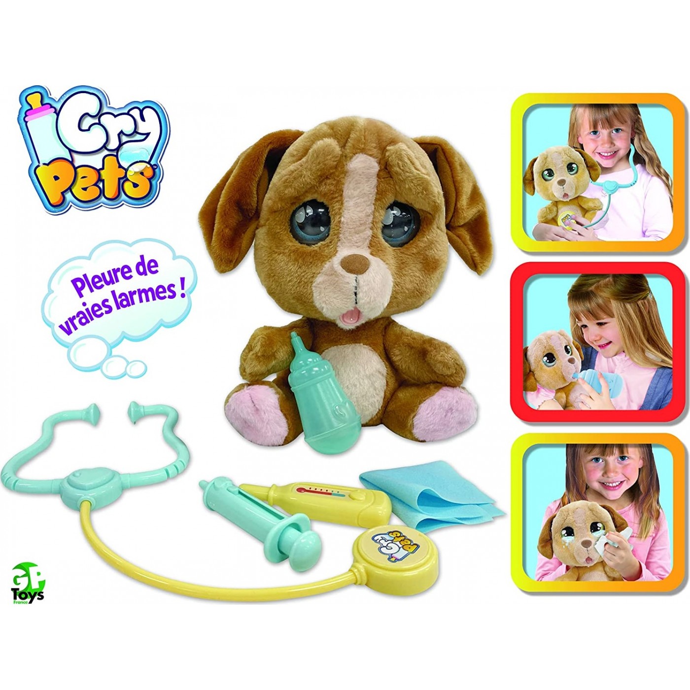 Emotion Pets Σκυλάκι Με Σετ Κτηνιατρου MTM08000 - Emotion Pets