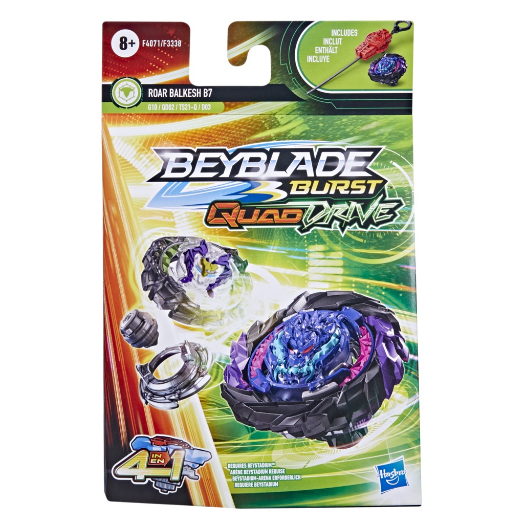 Beyblade Burst QuadDrive Starter Pack Διάφορα Σχέδια F3338 - Beyblade