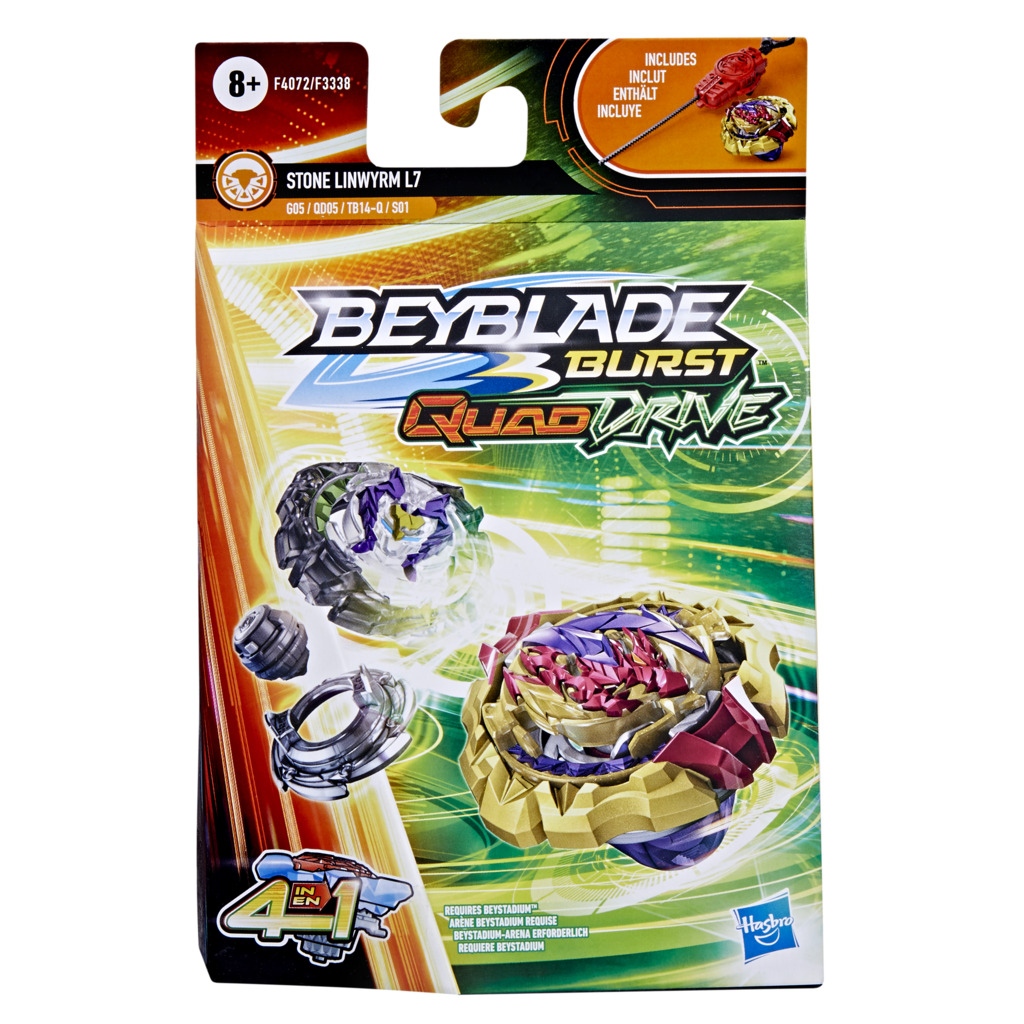 Beyblade Burst QuadDrive Starter Pack Διάφορα Σχέδια F3338 - Beyblade