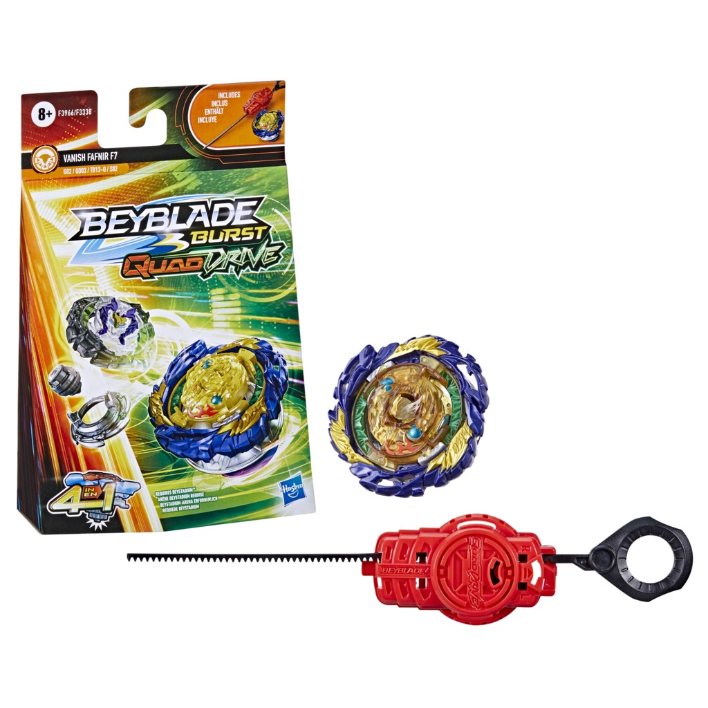 Beyblade Burst QuadDrive Starter Pack Διάφορα Σχέδια F3338 - Beyblade