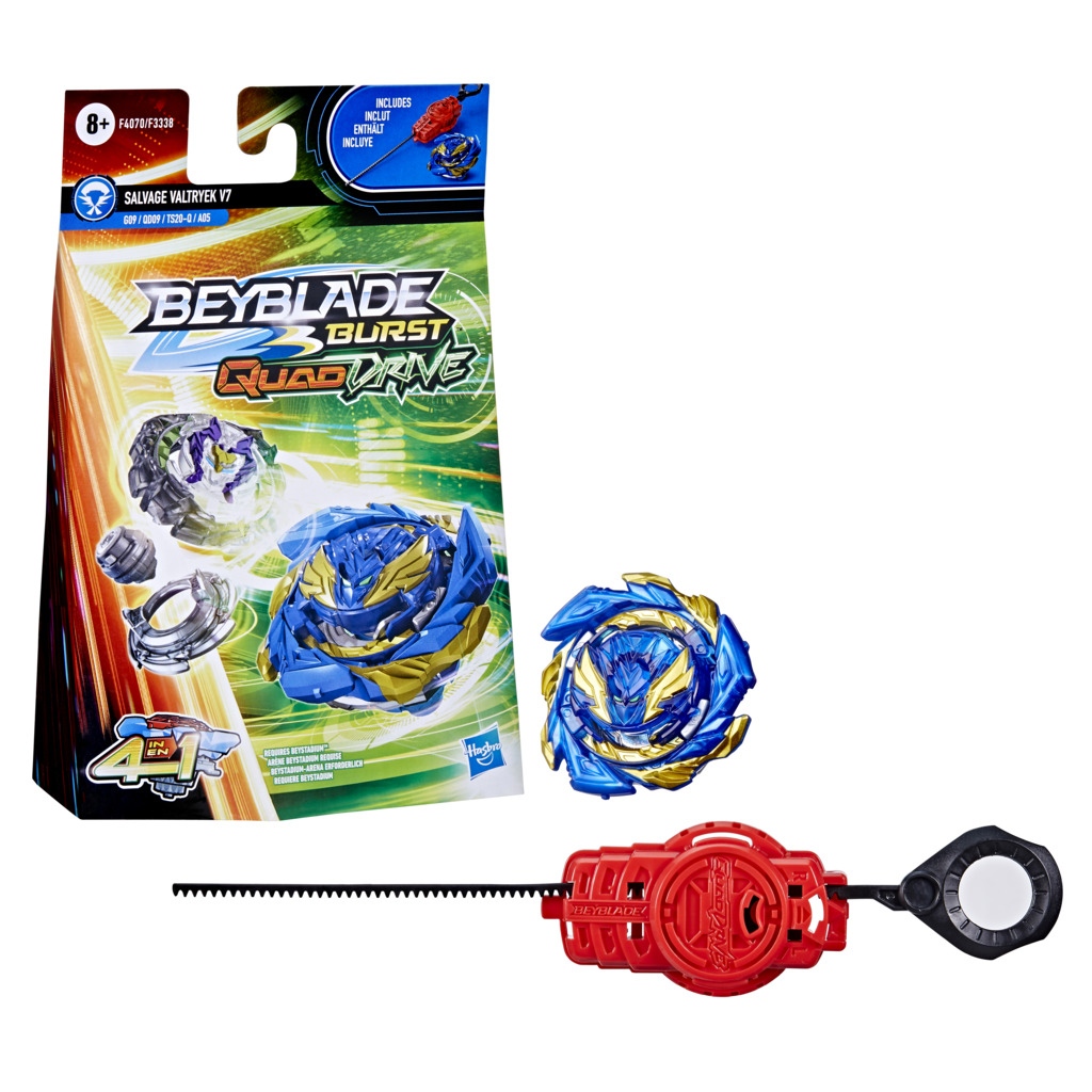 Beyblade Burst QuadDrive Starter Pack Διάφορα Σχέδια F3338 - Beyblade