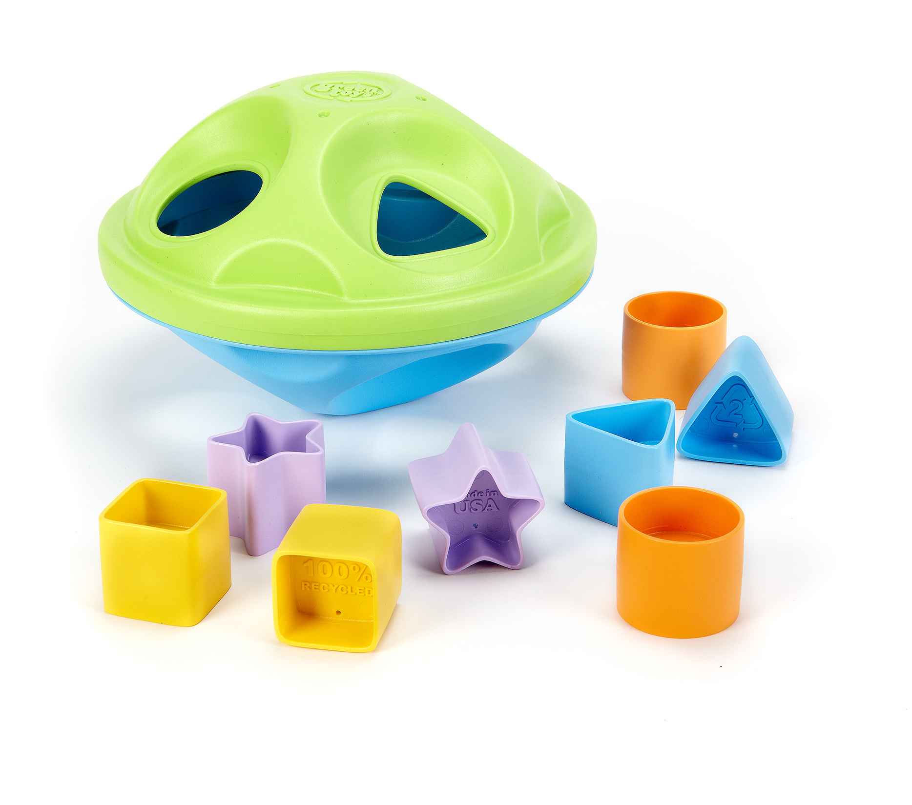 Green Toys: Μαθαίνω τα Σχήματα (SPSA-1036) - Green Toys