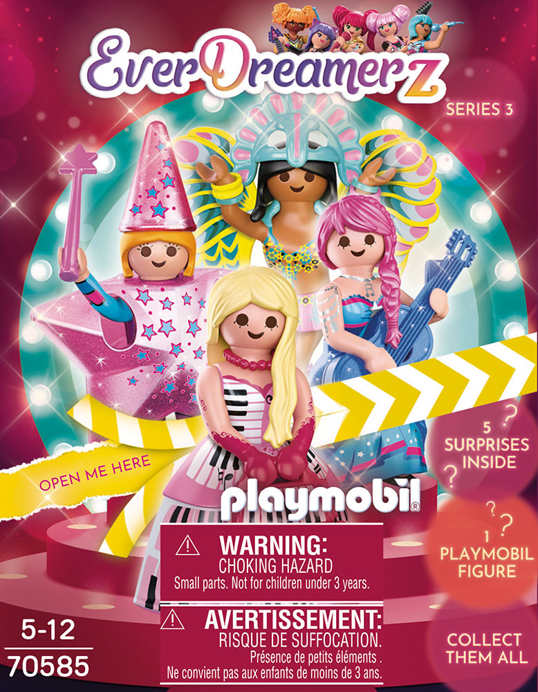 Playmobil Everdreamerz Surprise Box Σειρά 3 - Music World 70585 - Playmobil, Playmobil Everdreamerz