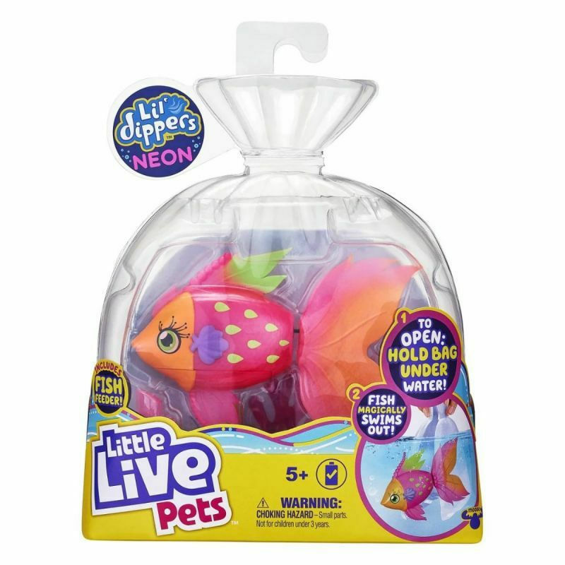 Little Live Pets Ηλεκτρονικό Ψαράκι Aquaritos S3 Διάφορα Χρώματα LP102000 - Little Live Pets