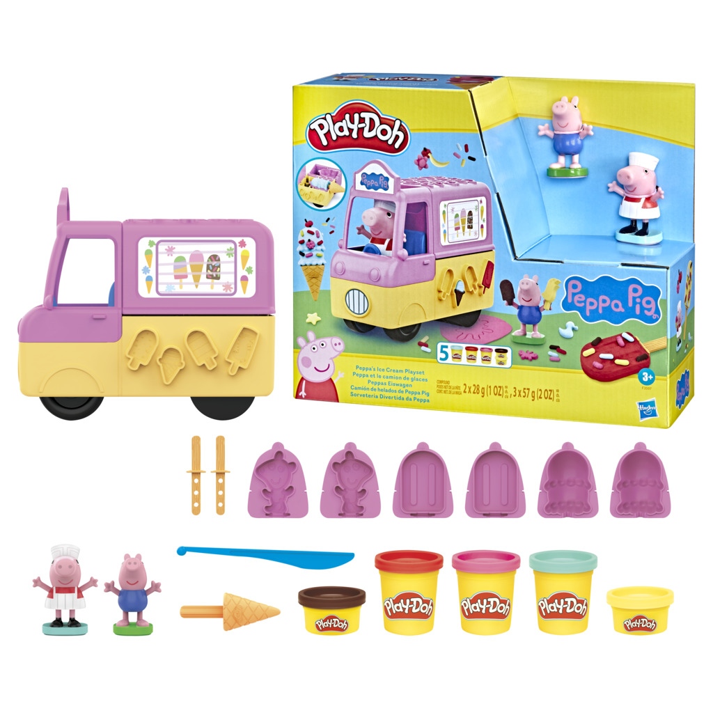 Play-Doh Peppa's Ice Cream Playset F35975L00 - Play-Doh