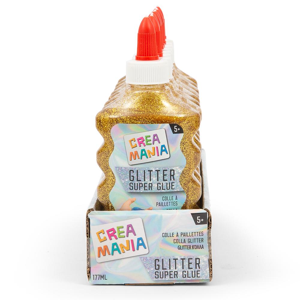 Creamania Κόλλα με Glitter Χρυσό 177ml 1τμχ PRG00826 - Creamania