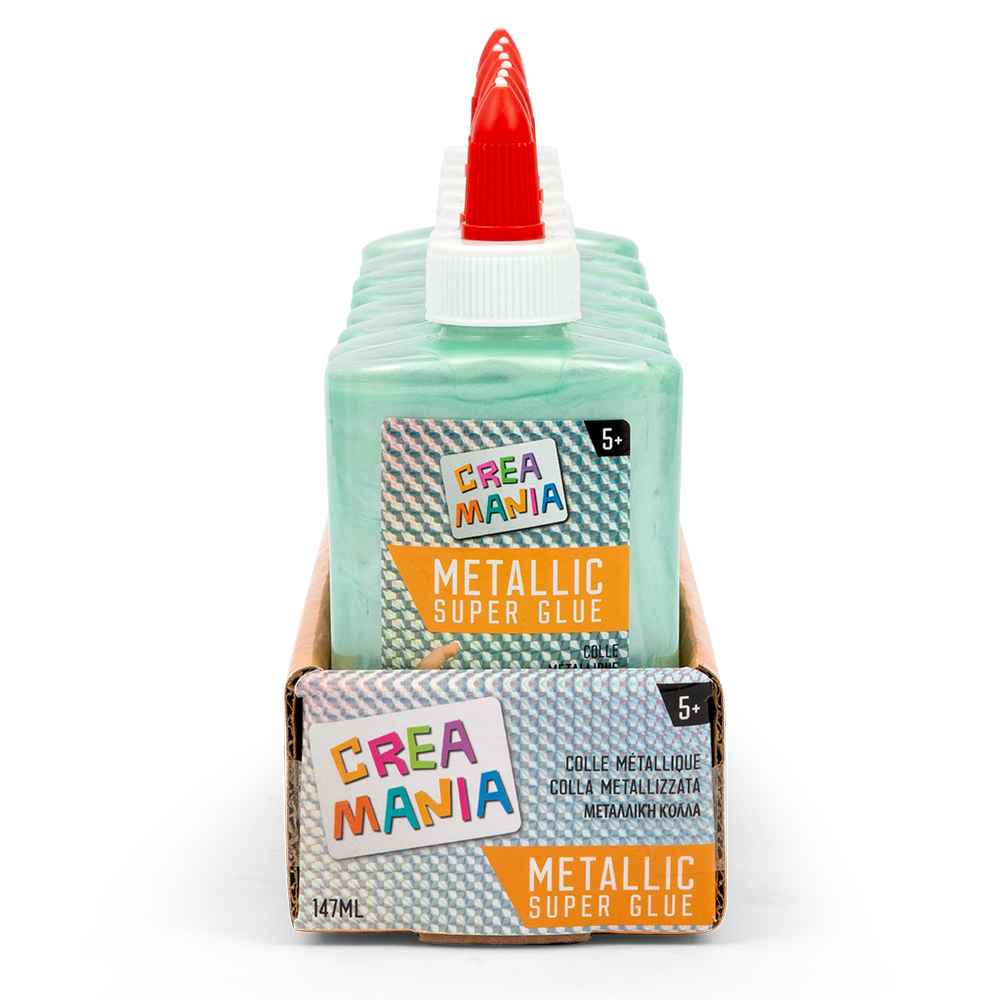 Creamania Κόλλα με Μεταλλικό Χρώμα Πράσινο 147ml 1τμχ PRG00835 - Creamania