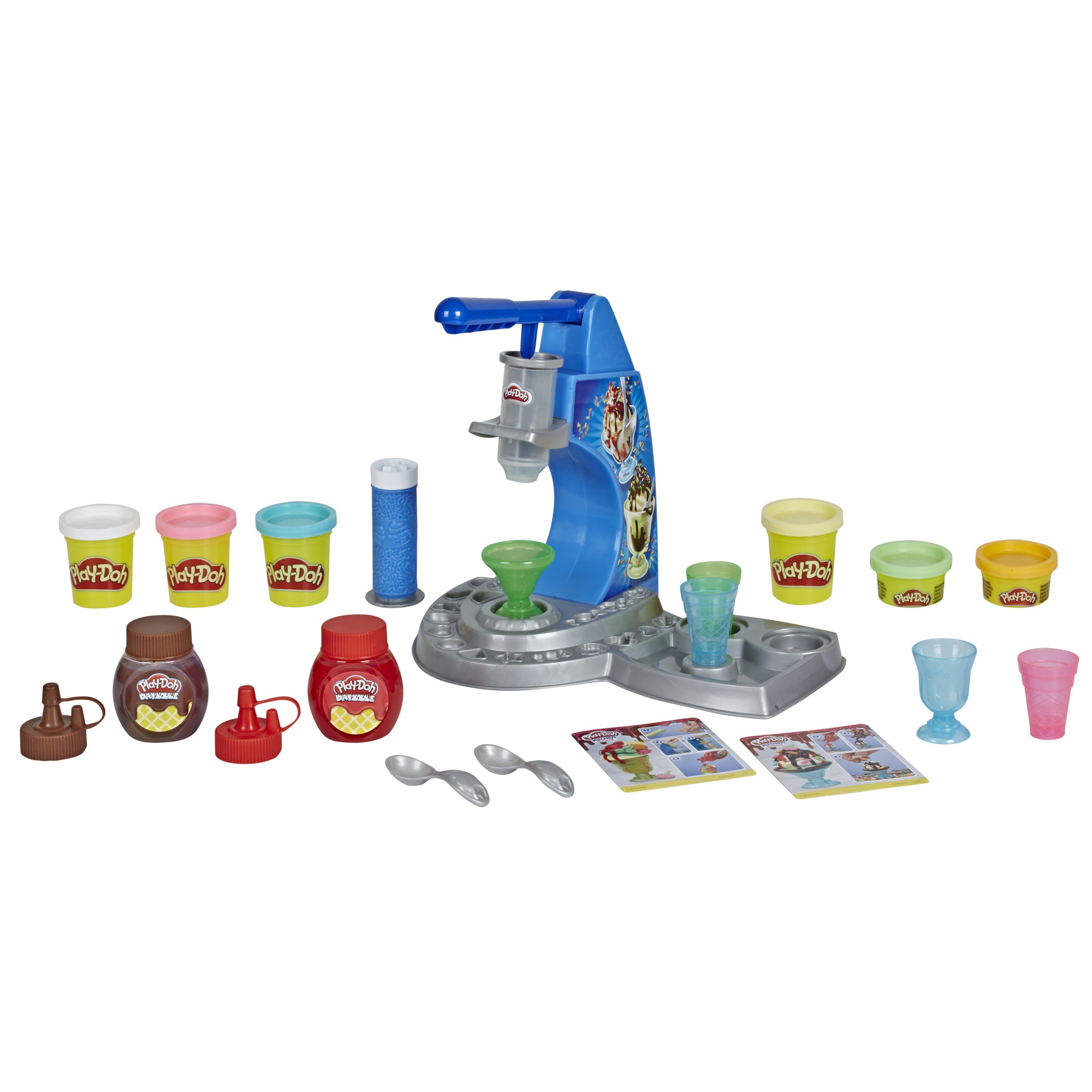 Play-Doh Kitchen Creations Drizzy Ice Cream Playset E66885L21 - Play-Doh