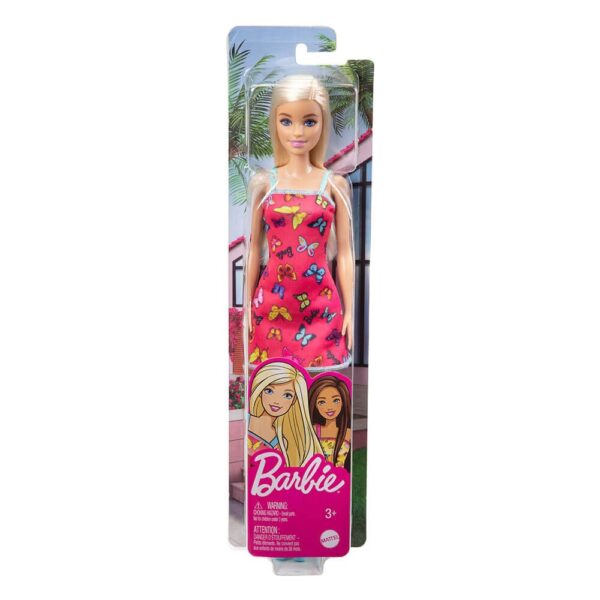 Gim Τσάντα Δημοτικού Οβάλ Πλάτης Barbie Think Sweet + Δώρο Κούκλα Barbie 349-70031  Κορίτσι Gim Barbie