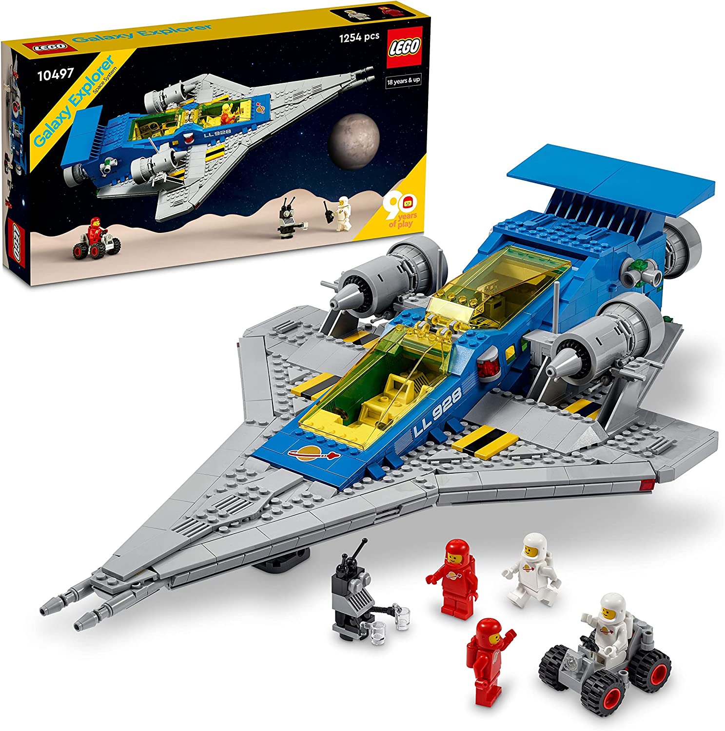 LEGO Icons Galactic Explorer Διαστημόπλοιο 90th Anniversary Συλλεκτική Έκδοση 10497 - LEGO, LEGO Icons