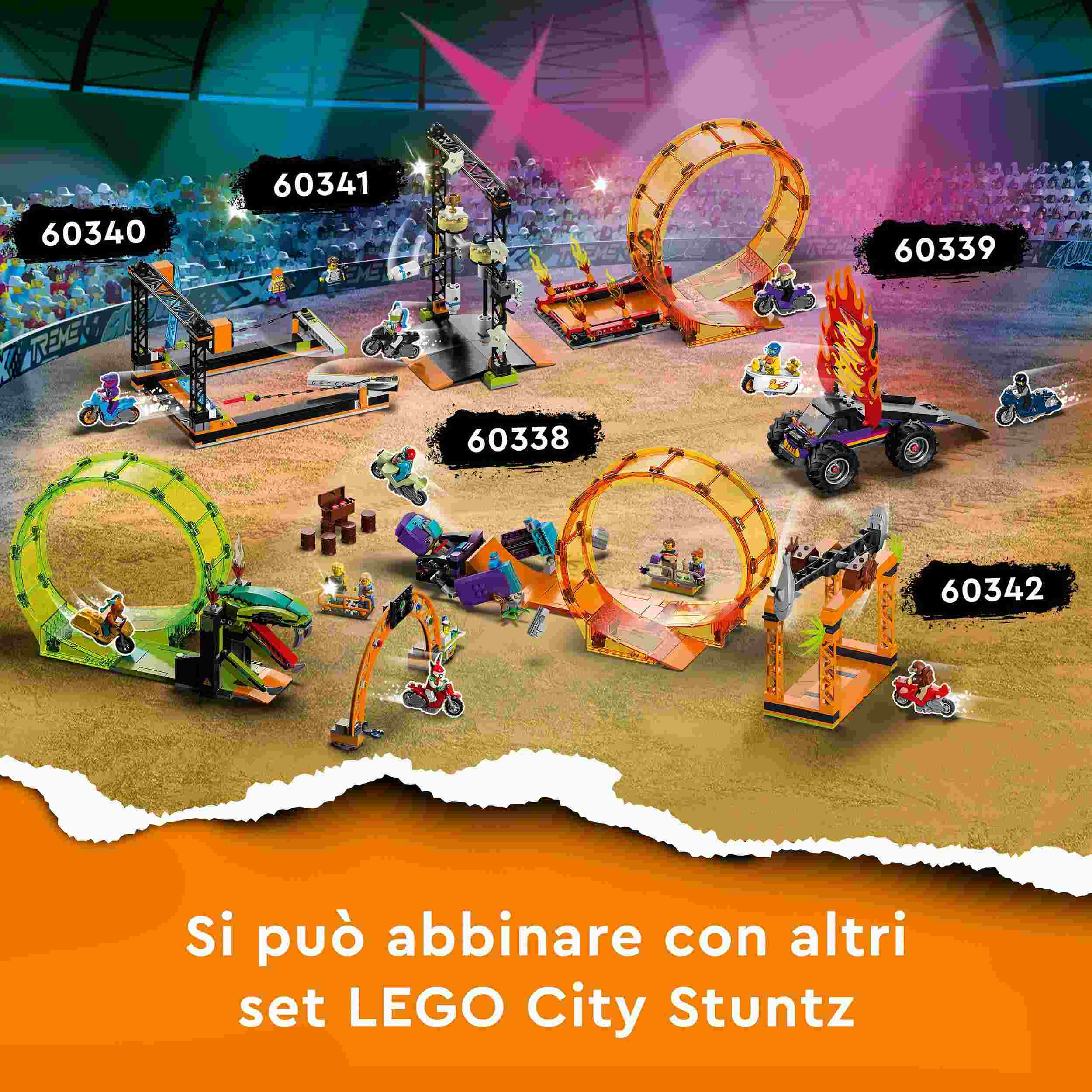 LEGO City Stuntz Ακροβατική Δοκιμασία Κατάρριψης 60341 - LEGO, LEGO City, LEGO City Stuntz