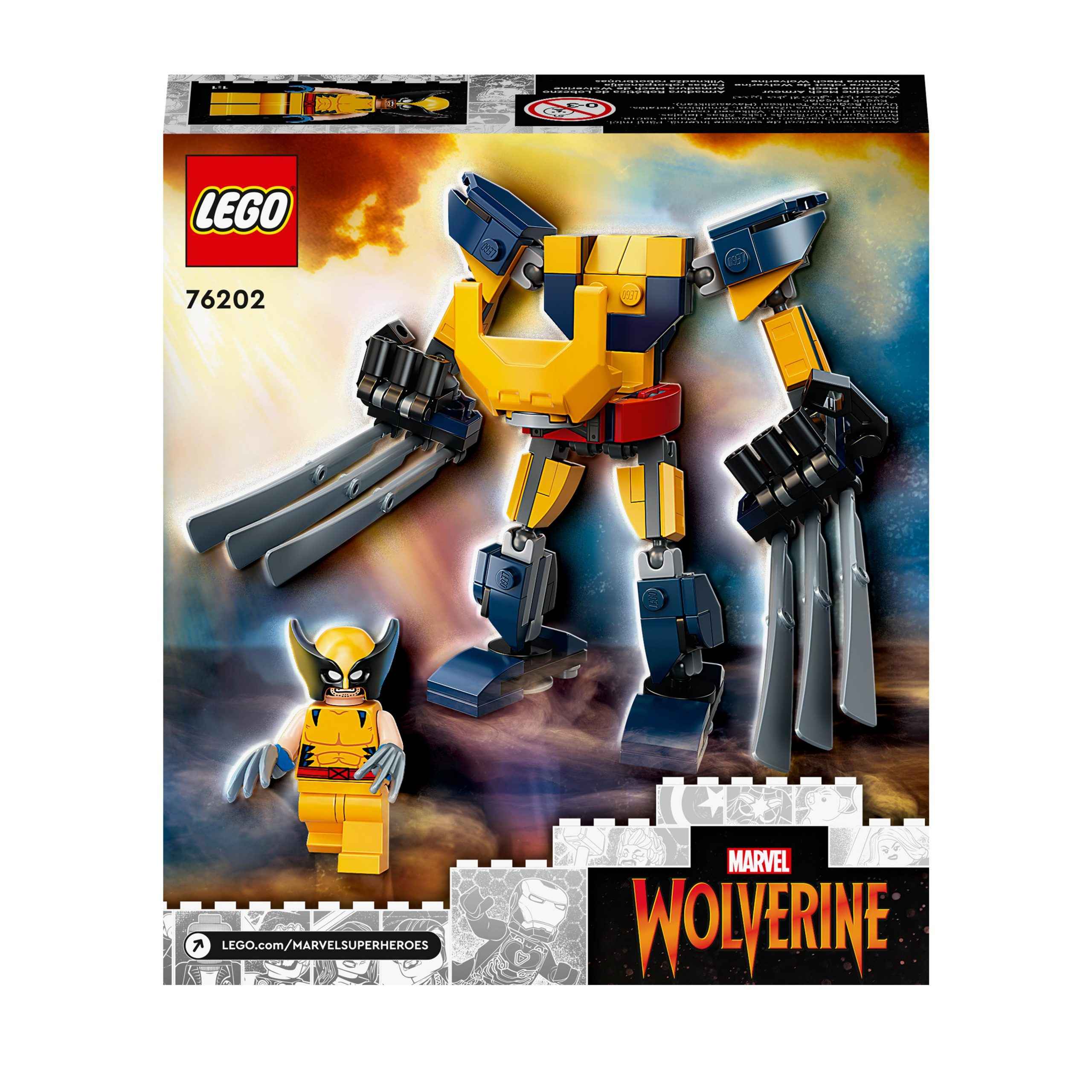 LEGO Marvel Super Heroes Wolverine Mech Armor 76202 - LEGO, LEGO Avengers, LEGO Marvel Super Heroes, LEGO Super Heroes