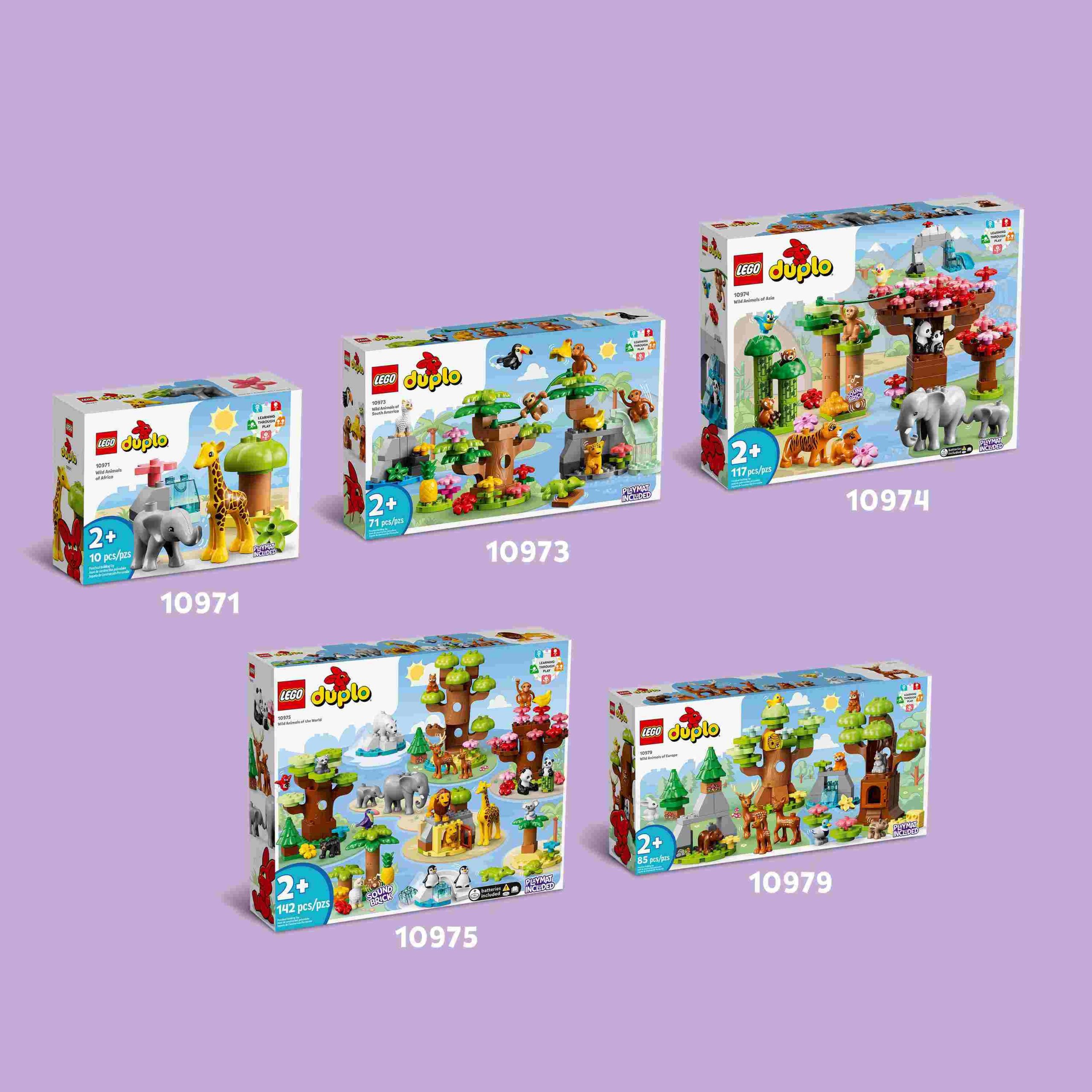 LEGO Duplo Άγρια Ζώα της Αφρικής με Playmat 10971 - LEGO, LEGO Duplo