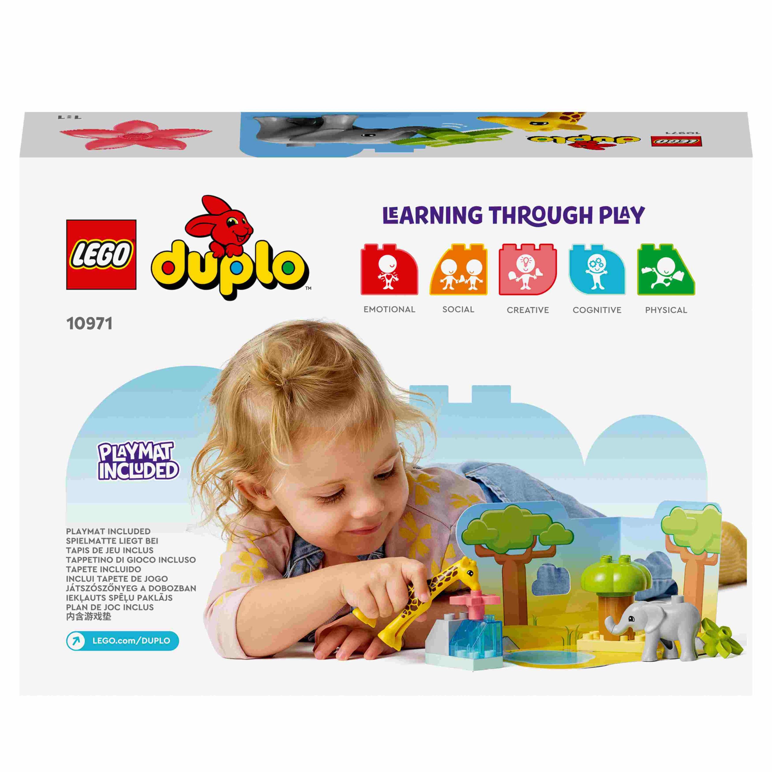 LEGO Duplo Άγρια Ζώα της Αφρικής με Playmat 10971 - LEGO, LEGO Duplo