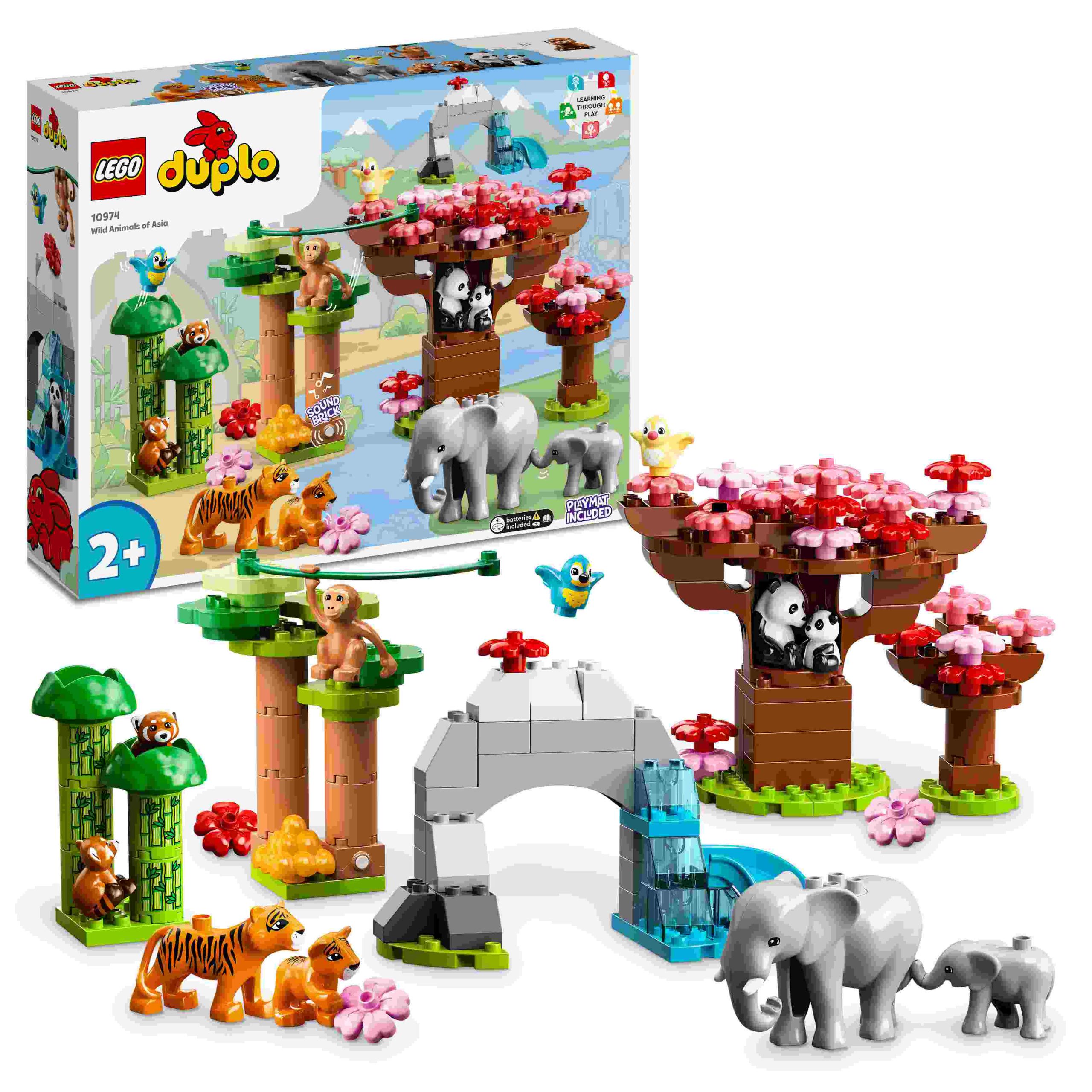 LEGO Duplo Ζώα της Ασίας με Playmat 10974 - LEGO, LEGO Duplo