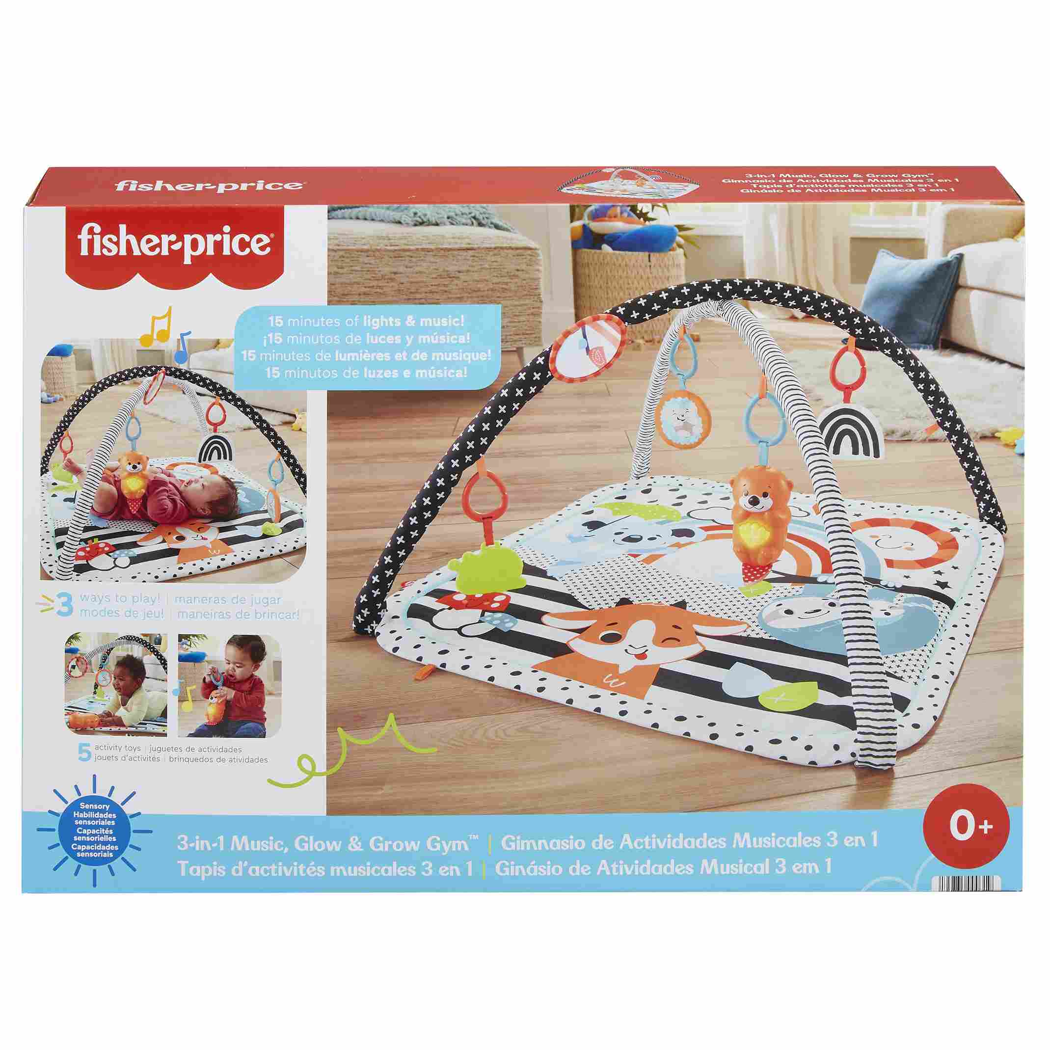 Fisher-Price Μουσικό Γυμναστήριο 3 σε 1 HBP41 - Fisher-Price