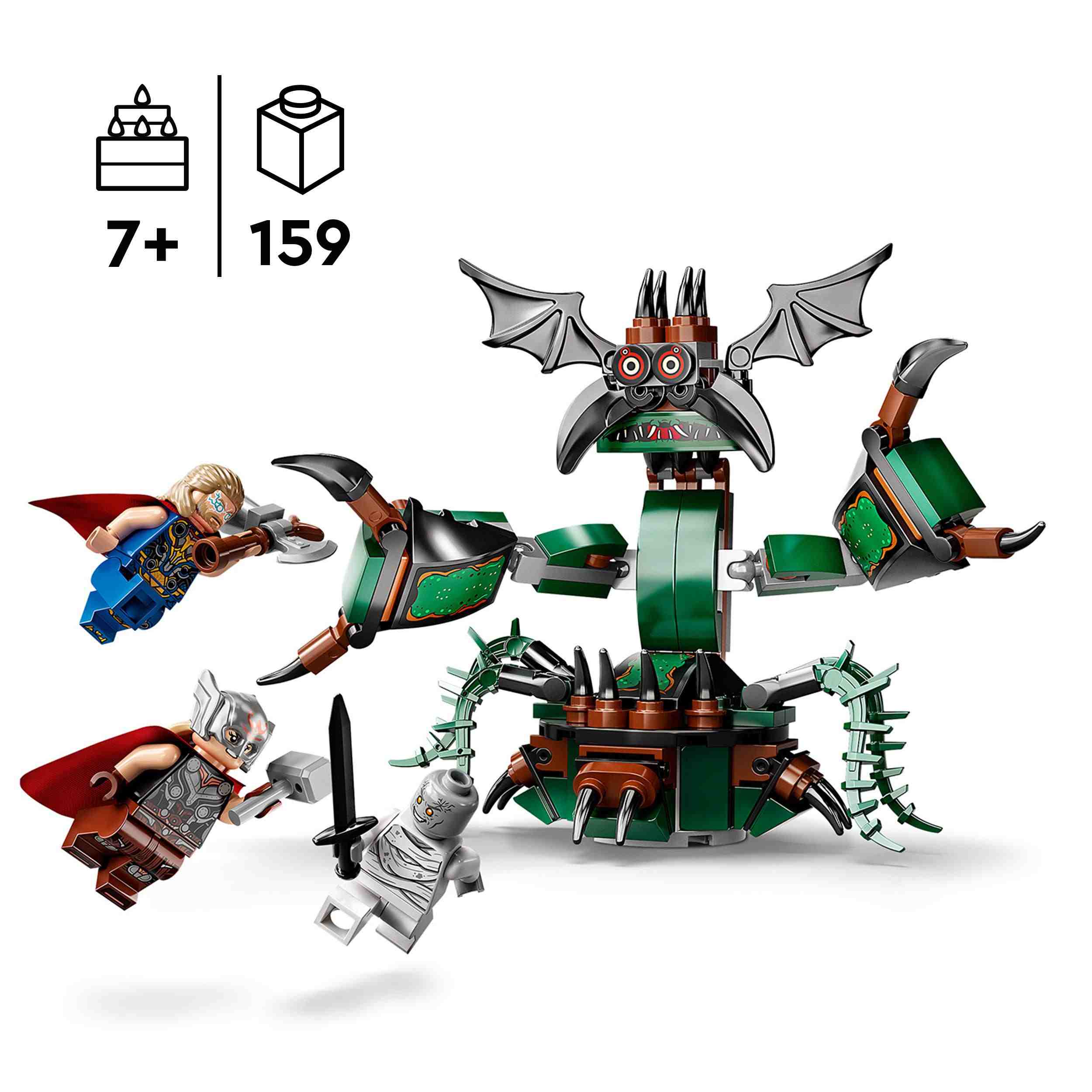 LEGO Marvel Super Heroes Thor Επίθεση στη Νέα Άσγκαρντ 76207 - LEGO, LEGO Avengers, LEGO Marvel Super Heroes, LEGO Super Heroes