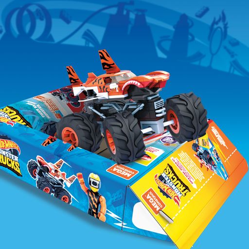 Mega Bloks - Hot Wheels Monster Trucks Οχήματα 3 Σχέδια GVM14 - Hot Wheels