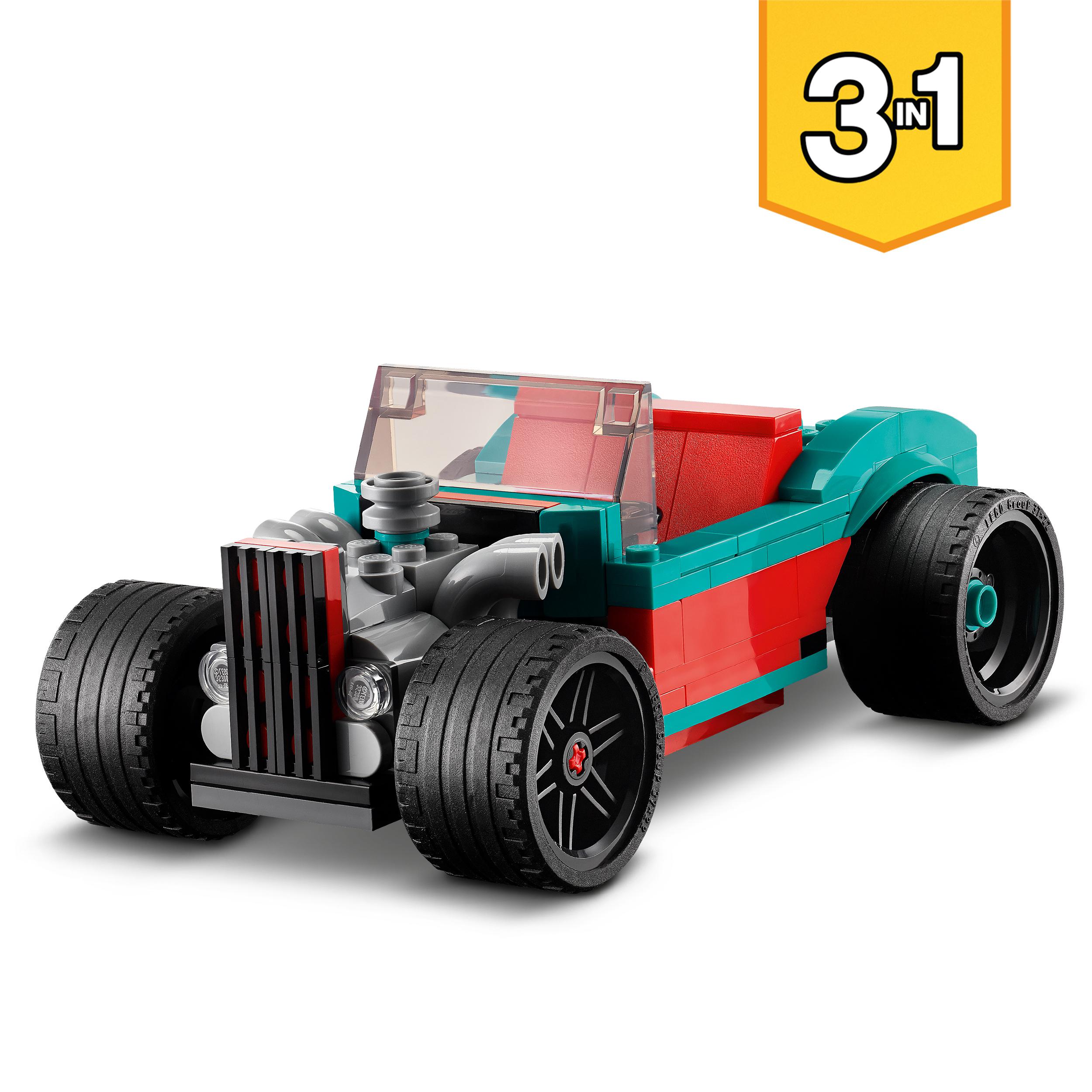 LEGO Creator Αγωνιστικό Αυτοκίνητο Street Machine 3σε1 31127 - LEGO, LEGO Creator