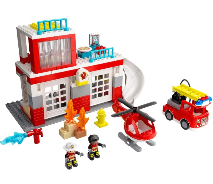 LEGO Duplo Πυροσβεστικός Σταθμός και Ελικόπτερο 10970 - LEGO, LEGO Duplo