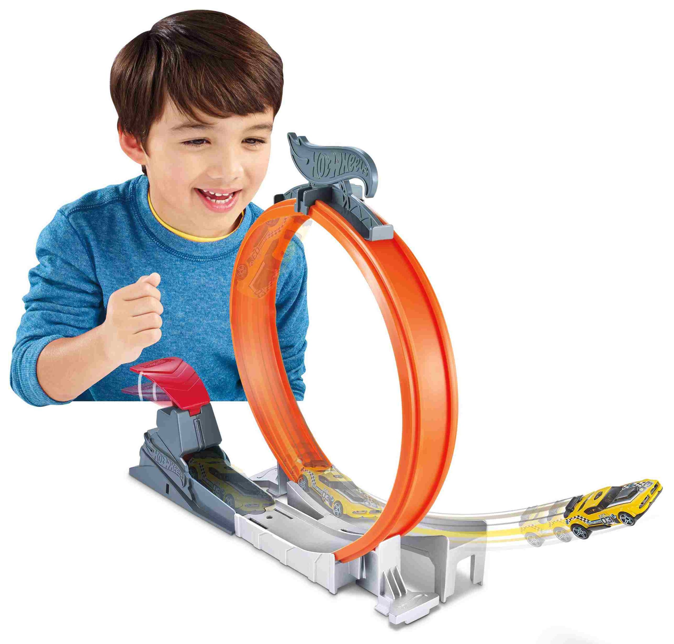 Hot Wheels Κλασικές Πίστες για Κόλπα 4 Σχέδια FTH79 - Hot Wheels