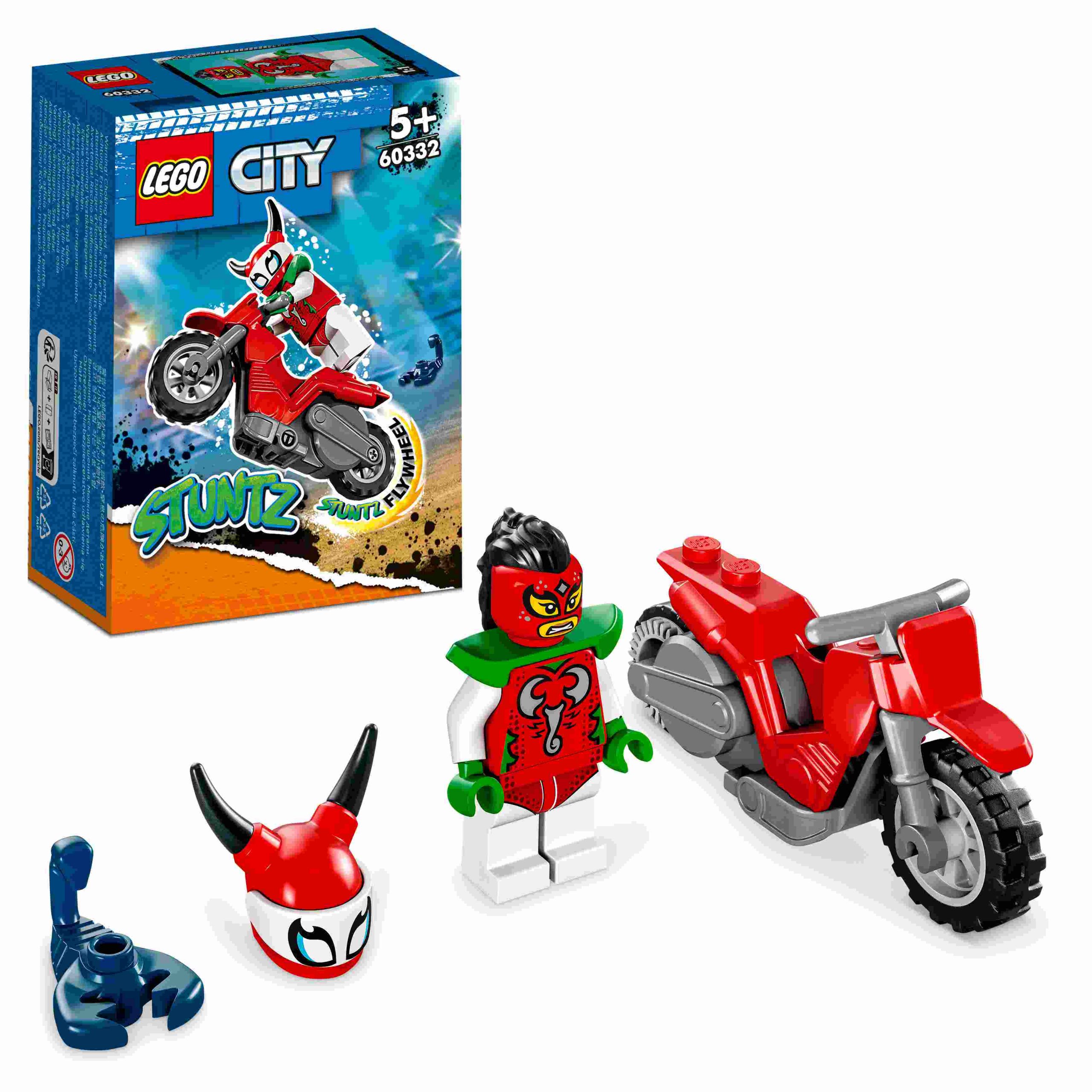 LEGO City Stuntz Ακροβατική Μηχανή Ριψοκίνδυνος Σκορπιός 60332 - LEGO, LEGO City, LEGO City Stuntz