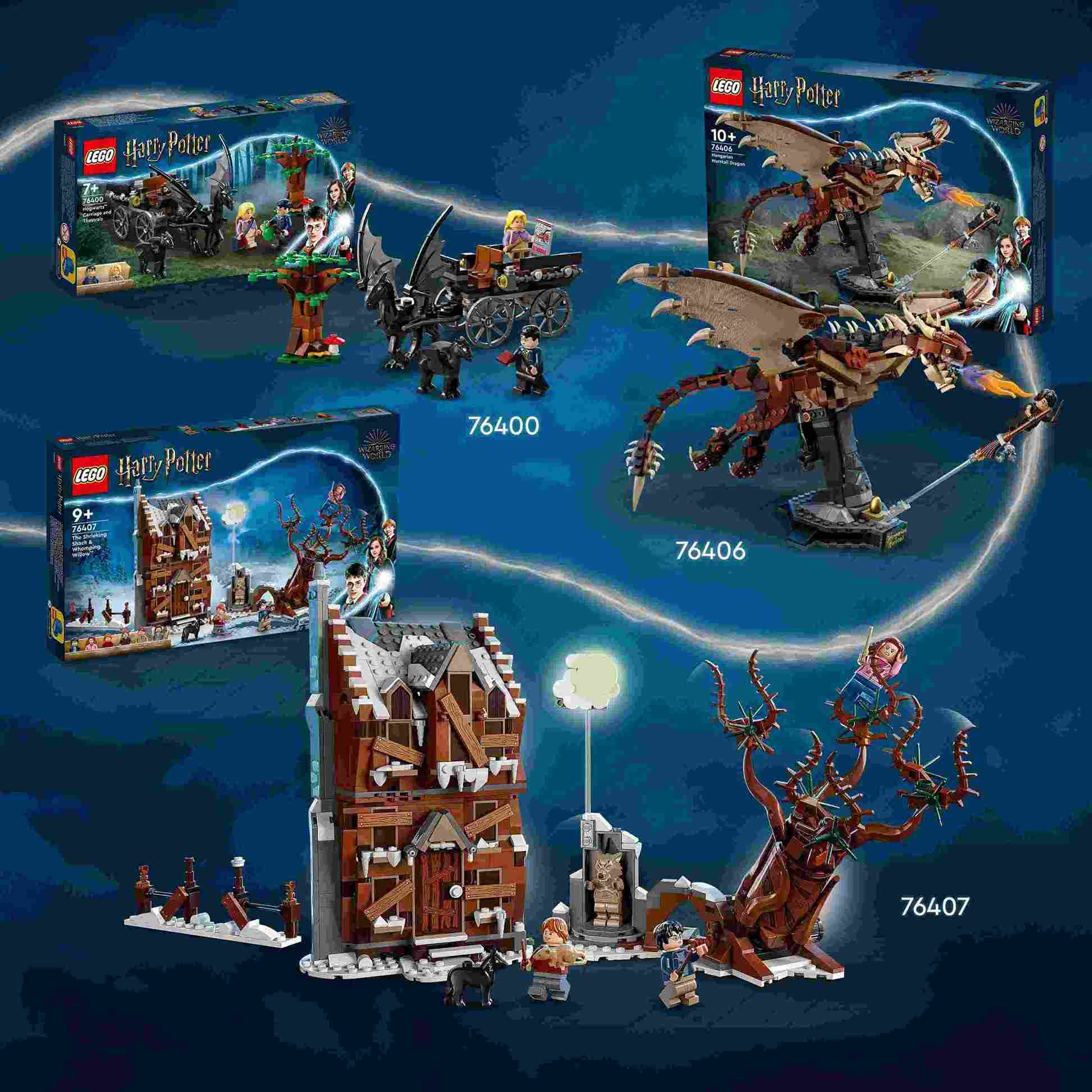 LEGO Harry Potter The Shrieking Shack & Whomping Willow 76407 - LEGO, LEGO Harry Potter