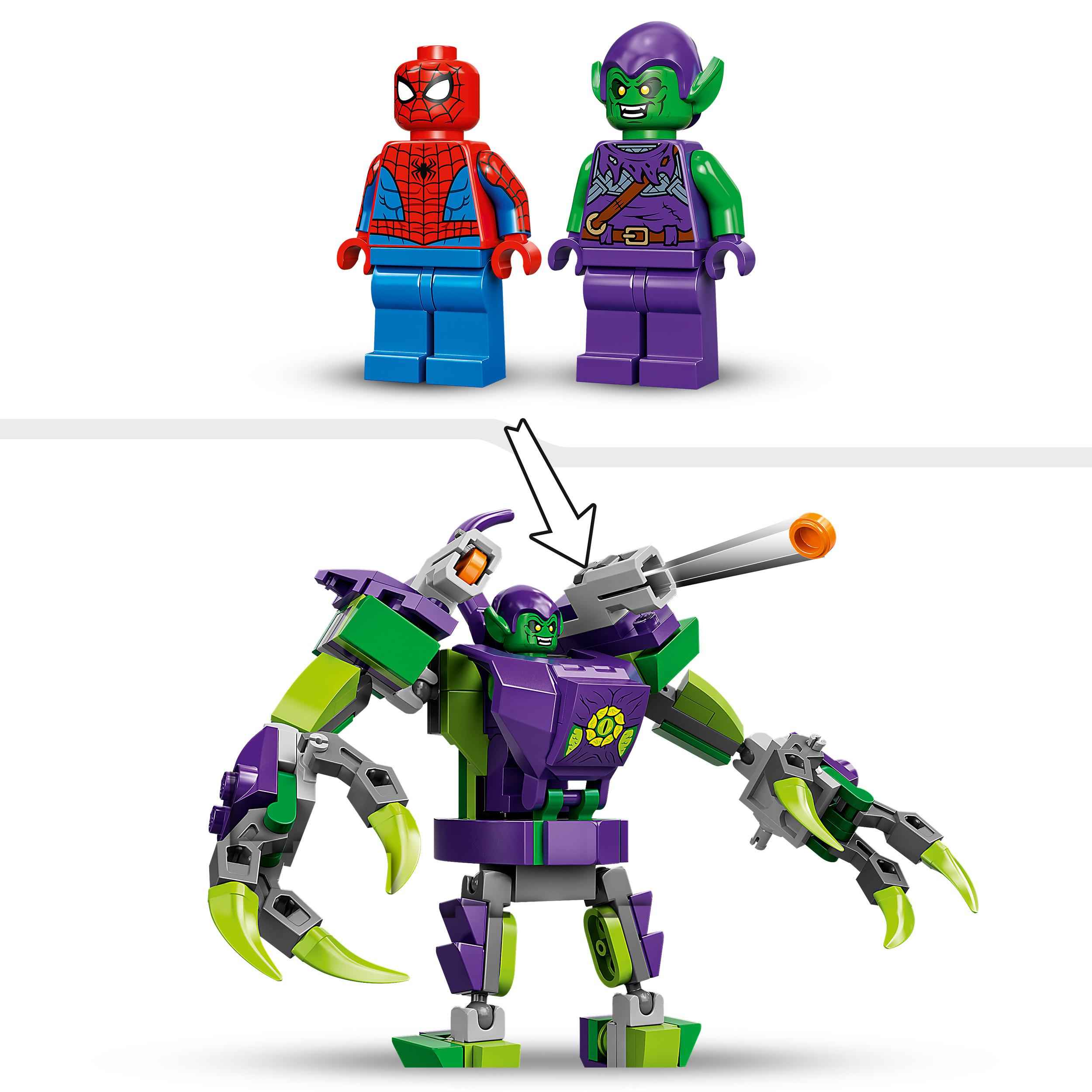 LEGO Super Heroes Spider-Man & Green Goblin Mech Battle 76219 - LEGO, LEGO Avengers, LEGO Marvel Super Heroes, LEGO Spider-Man, LEGO Super Heroes