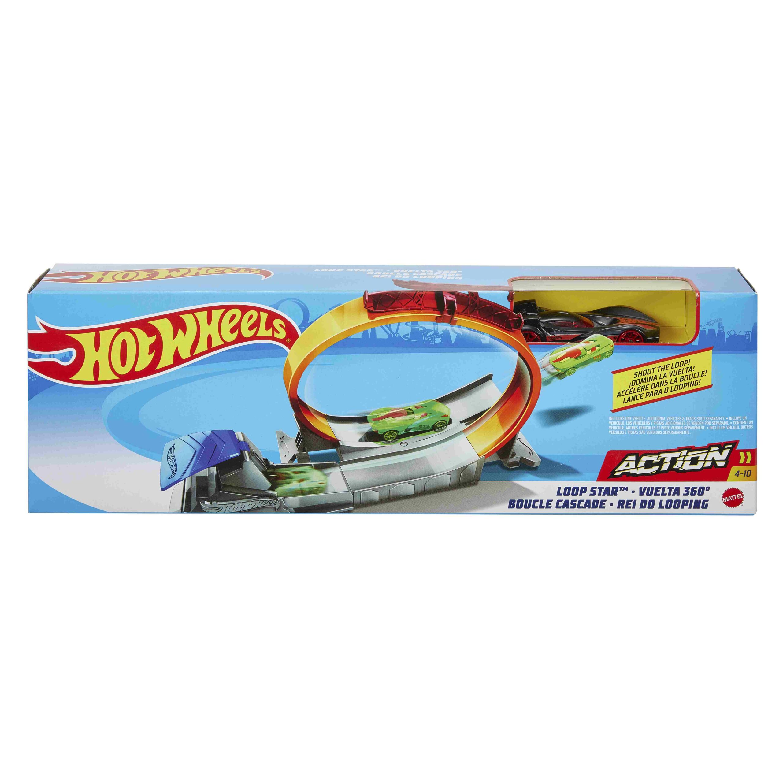 Hot Wheels Κλασικές Πίστες για Κόλπα 4 Σχέδια FTH79 - Hot Wheels