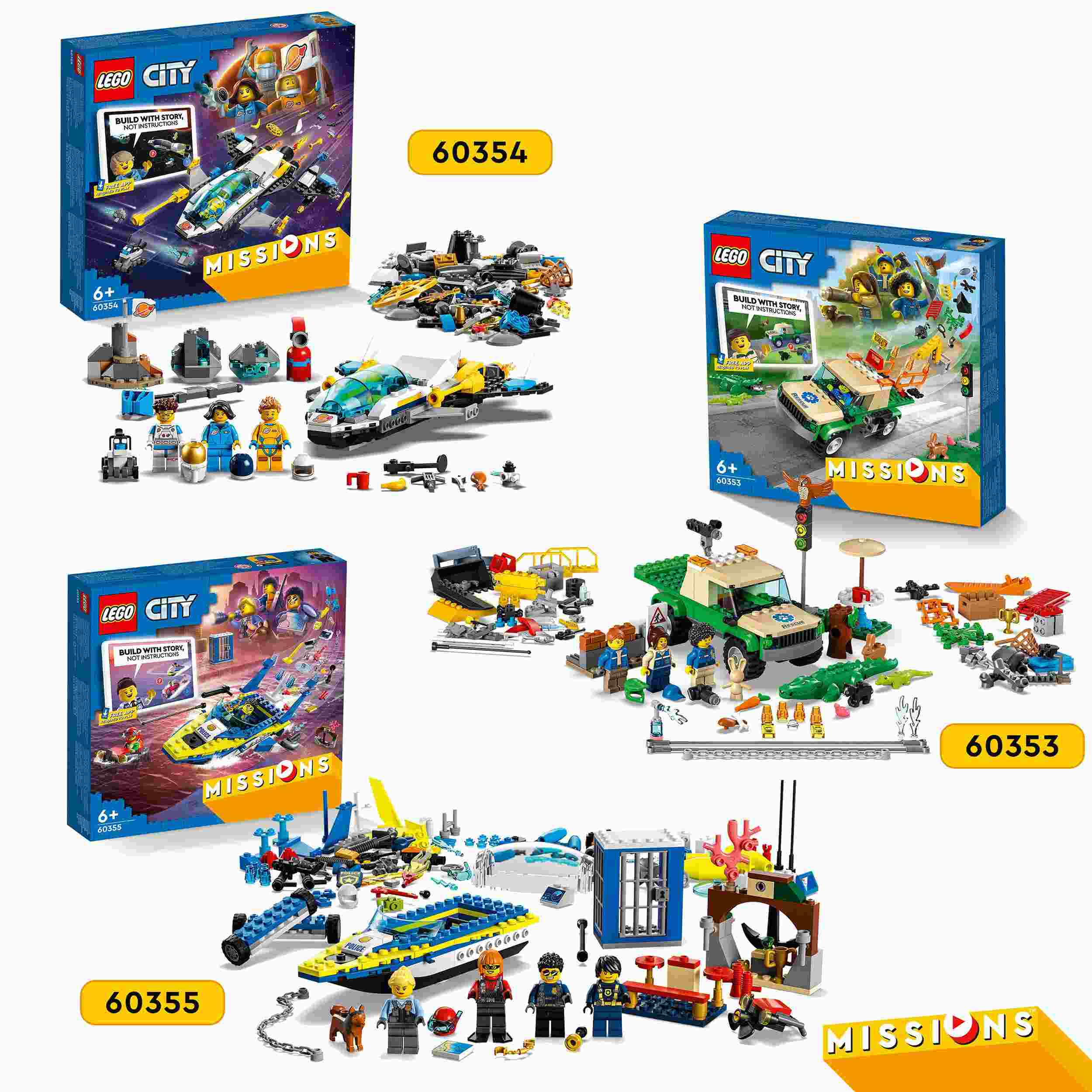 LEGO City Αποστολές Διάσωσης Άγριων Ζώων 60353 - LEGO, LEGO City