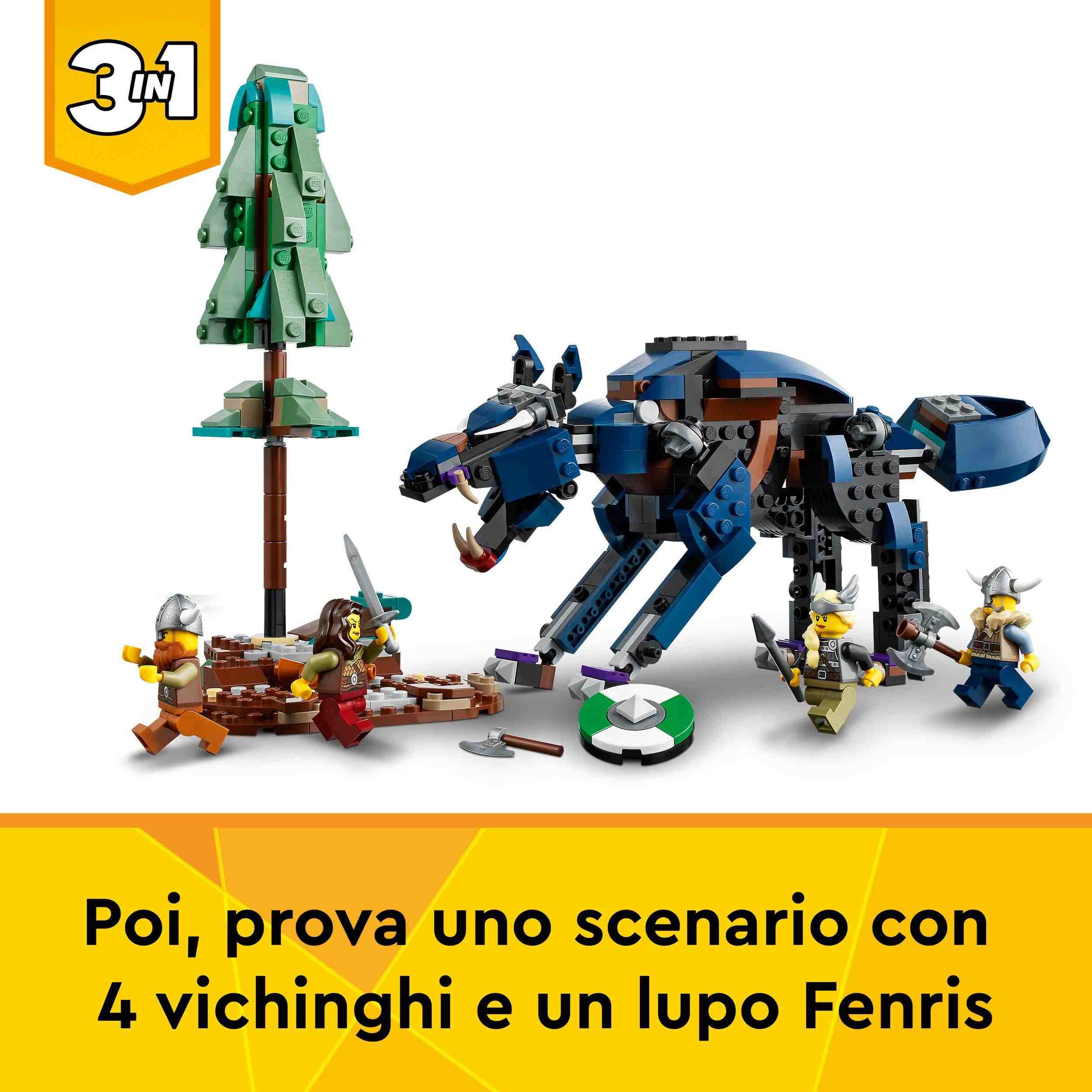 LEGO Creator Πλοίο Βίκινγκ και το Ερπετό Μίντγκαρντ 31132 - LEGO, LEGO Creator