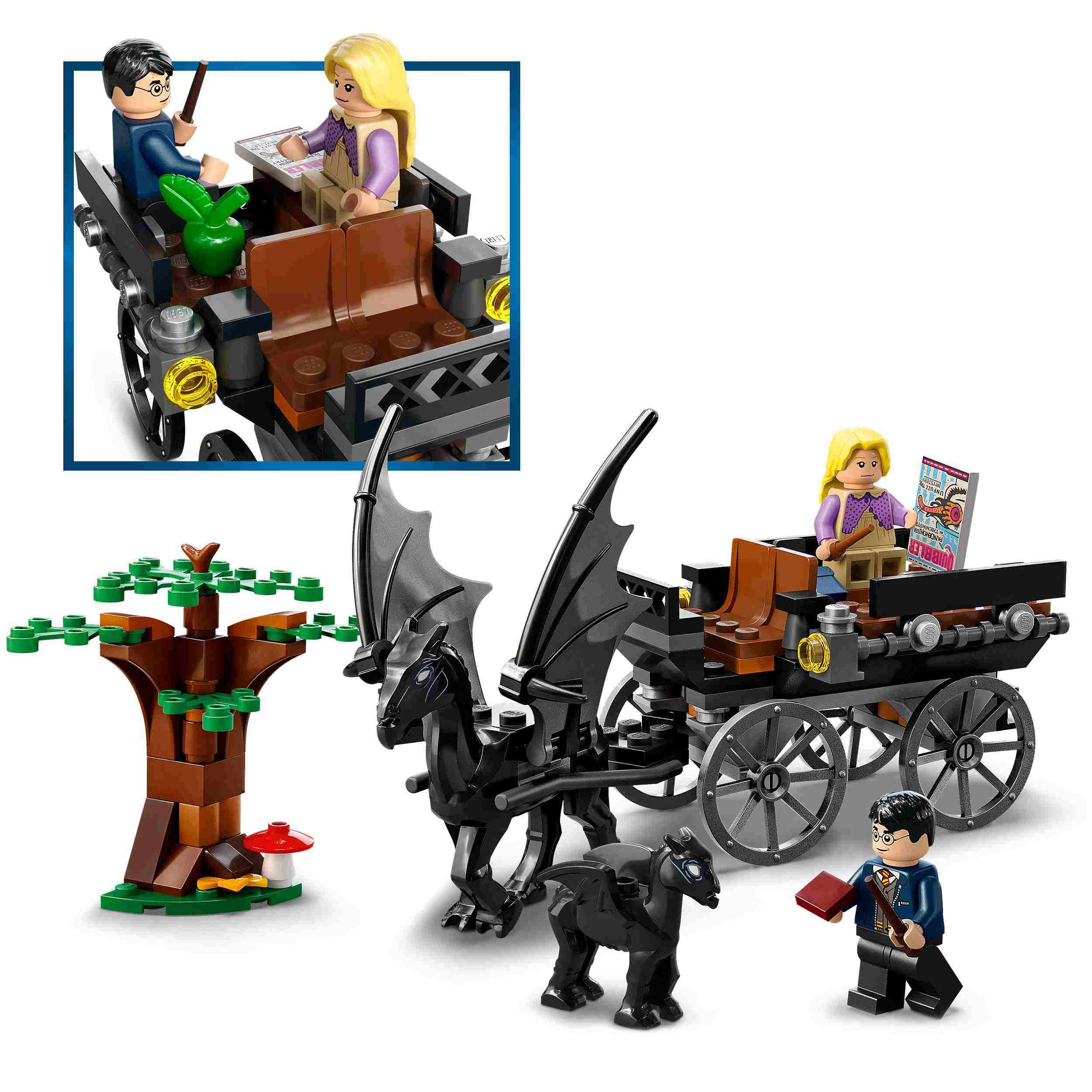 LEGO Harry Potter Άμαξα Και Θέστραλ Του Χόγκουαρτς™ 76400 - LEGO, LEGO Harry Potter