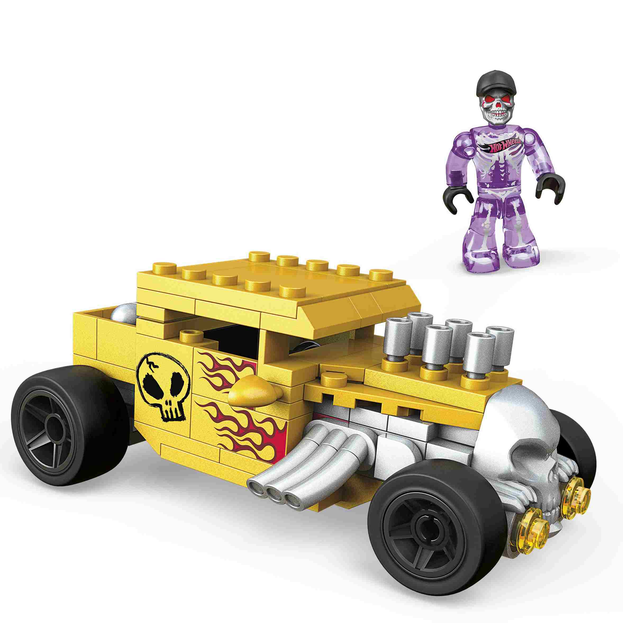 Mega Bloks - Hot Wheels Racers 106τμχ - 6 Σχέδια GVM28 - Hot Wheels, Mega Bloks