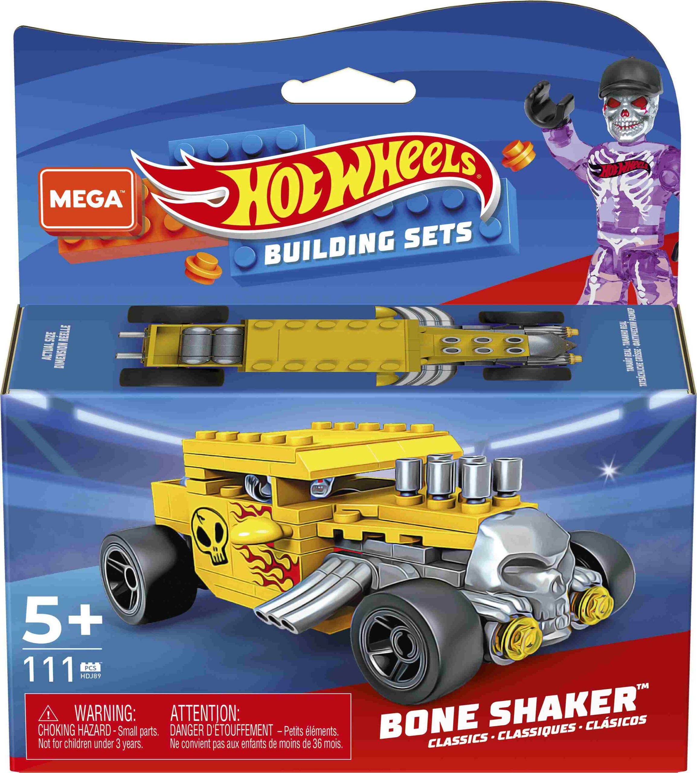 Mega Bloks - Hot Wheels Racers 106τμχ - 6 Σχέδια GVM28 - Hot Wheels, Mega Bloks