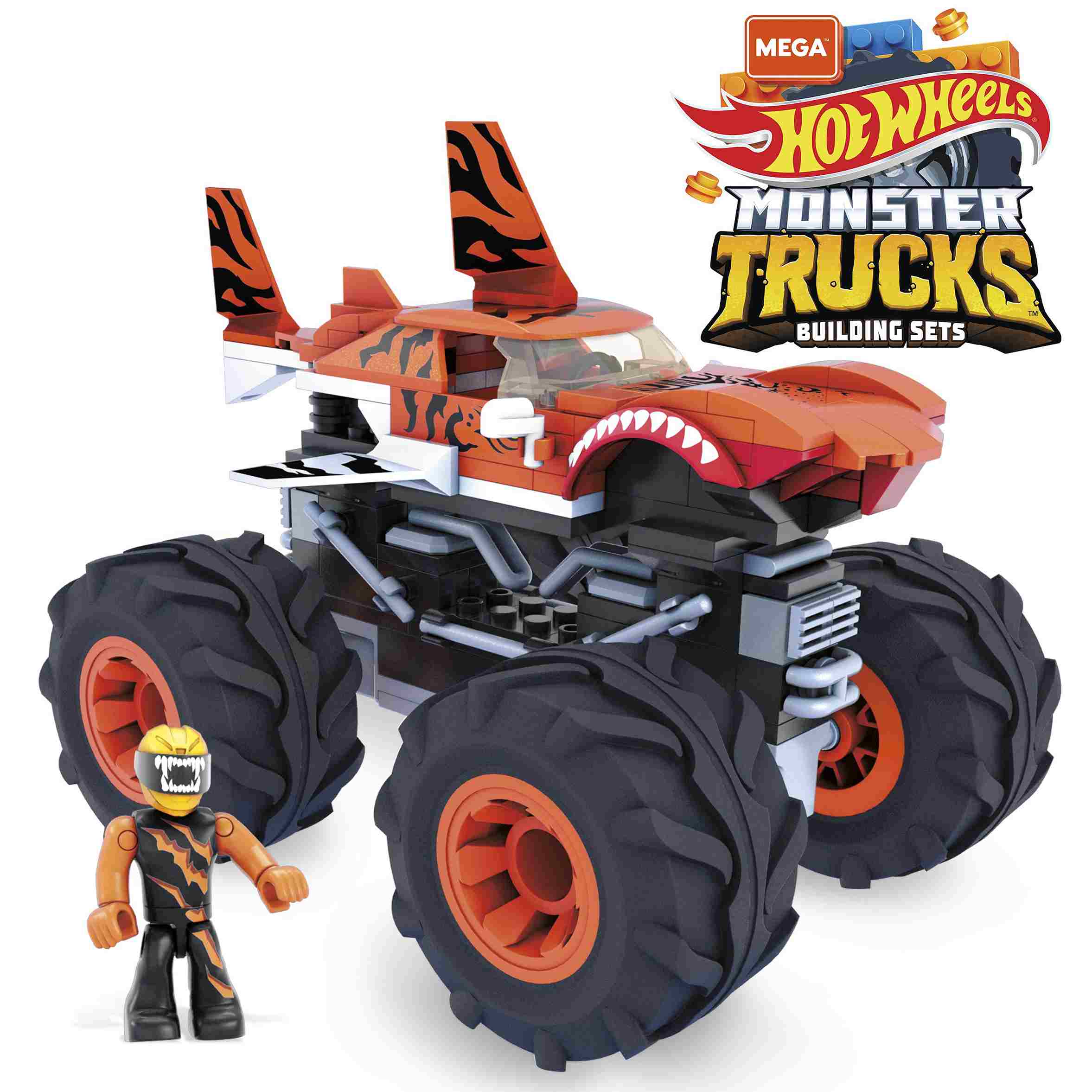 Mega Bloks - Hot Wheels Monster Trucks Οχήματα 3 Σχέδια GVM14 - Hot Wheels