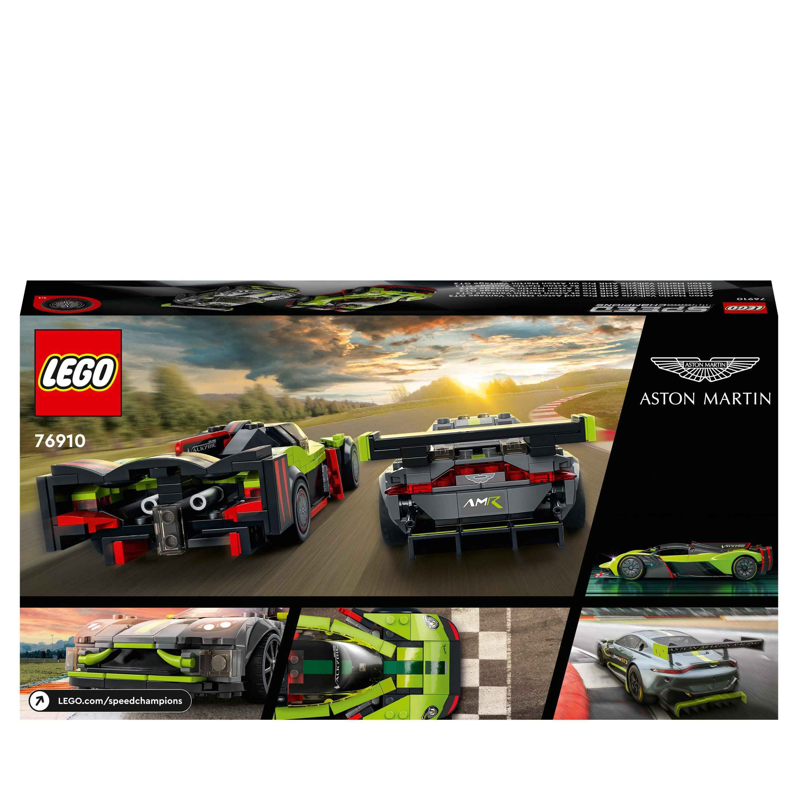 LEGO Speed Champions Aston Martin Valkyrie AMR Pro & Vantage GT3 76910 - LEGO, LEGO Speed Champions