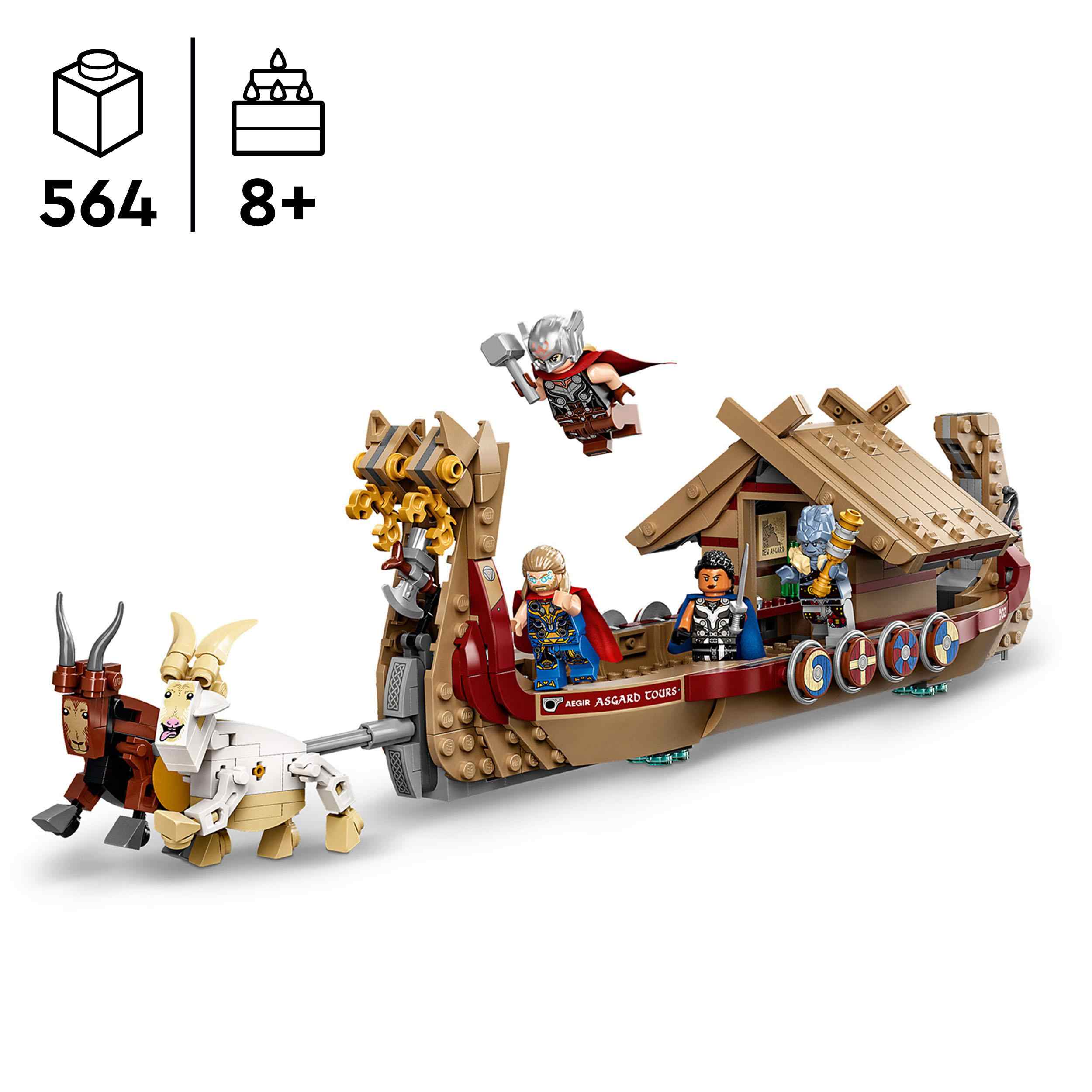 LEGO Marvel Super Heroes Thor The Goat Boat 76208 - LEGO, LEGO Avengers, LEGO Marvel Super Heroes, LEGO Super Heroes