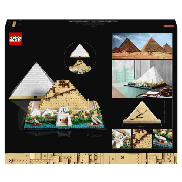  LEGO Architecture Η Μεγάλη Πυραμίδα της Γκίζας 21058 LEGO, LEGO Architecture 18 ετών + Αγόρι, Κορίτσι
