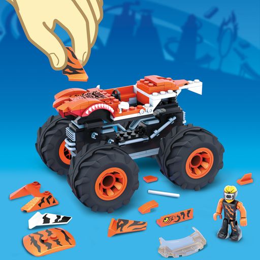 Mega Bloks - Hot Wheels Monster Trucks Οχήματα 3 Σχέδια GVM14 - Hot Wheels