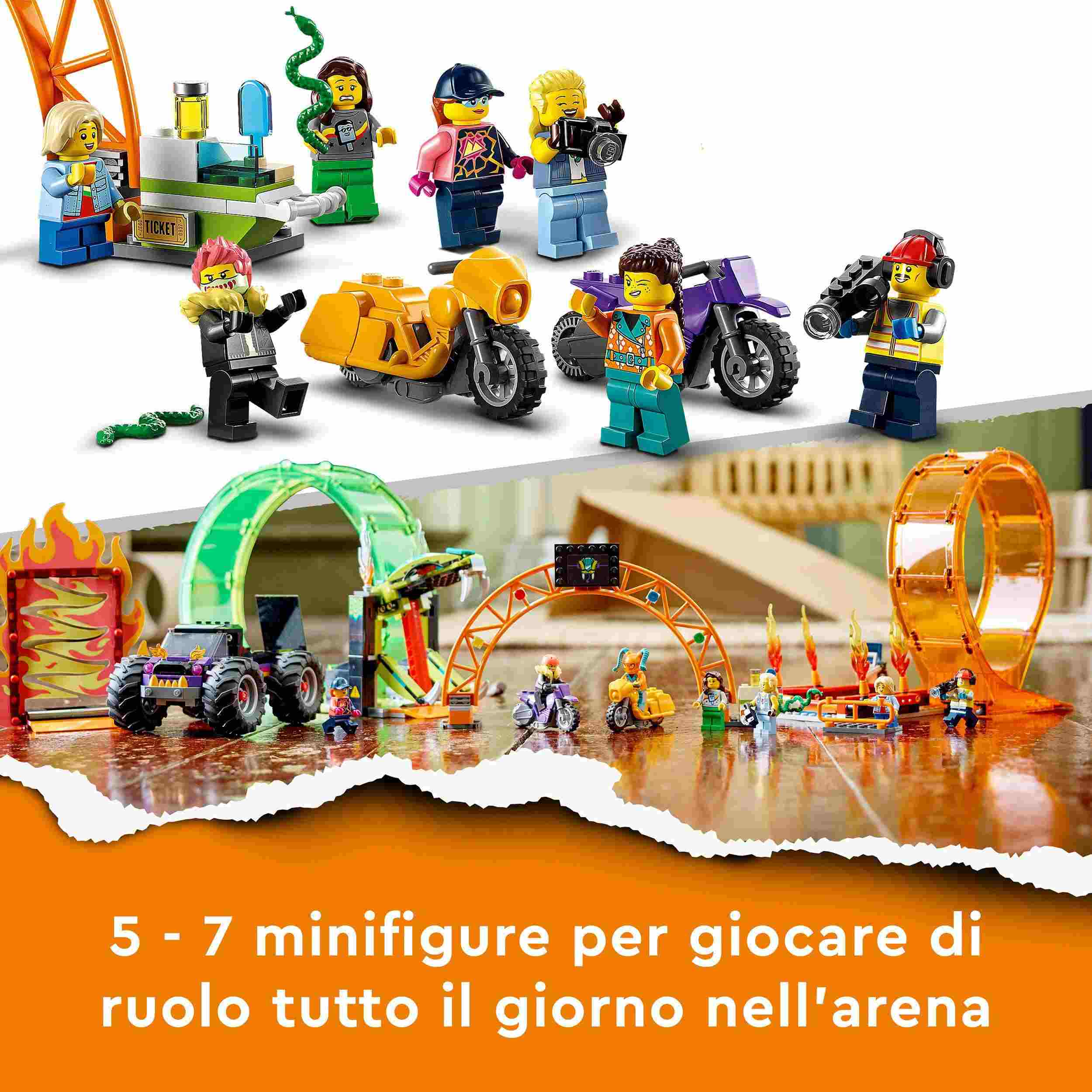 LEGO City Stuntz Ακροβατική Πίστα με Δύο Λουπ 60339 - LEGO, LEGO City, LEGO City Stuntz