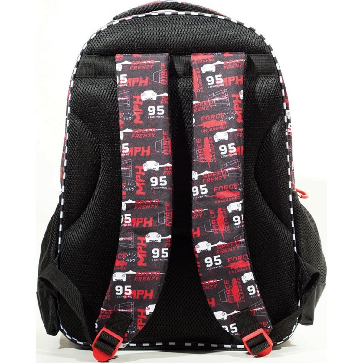 Gim Τσάντα Δημοτικού Πλάτης Οβάλ Cars LMQ 341-47031 - Gim