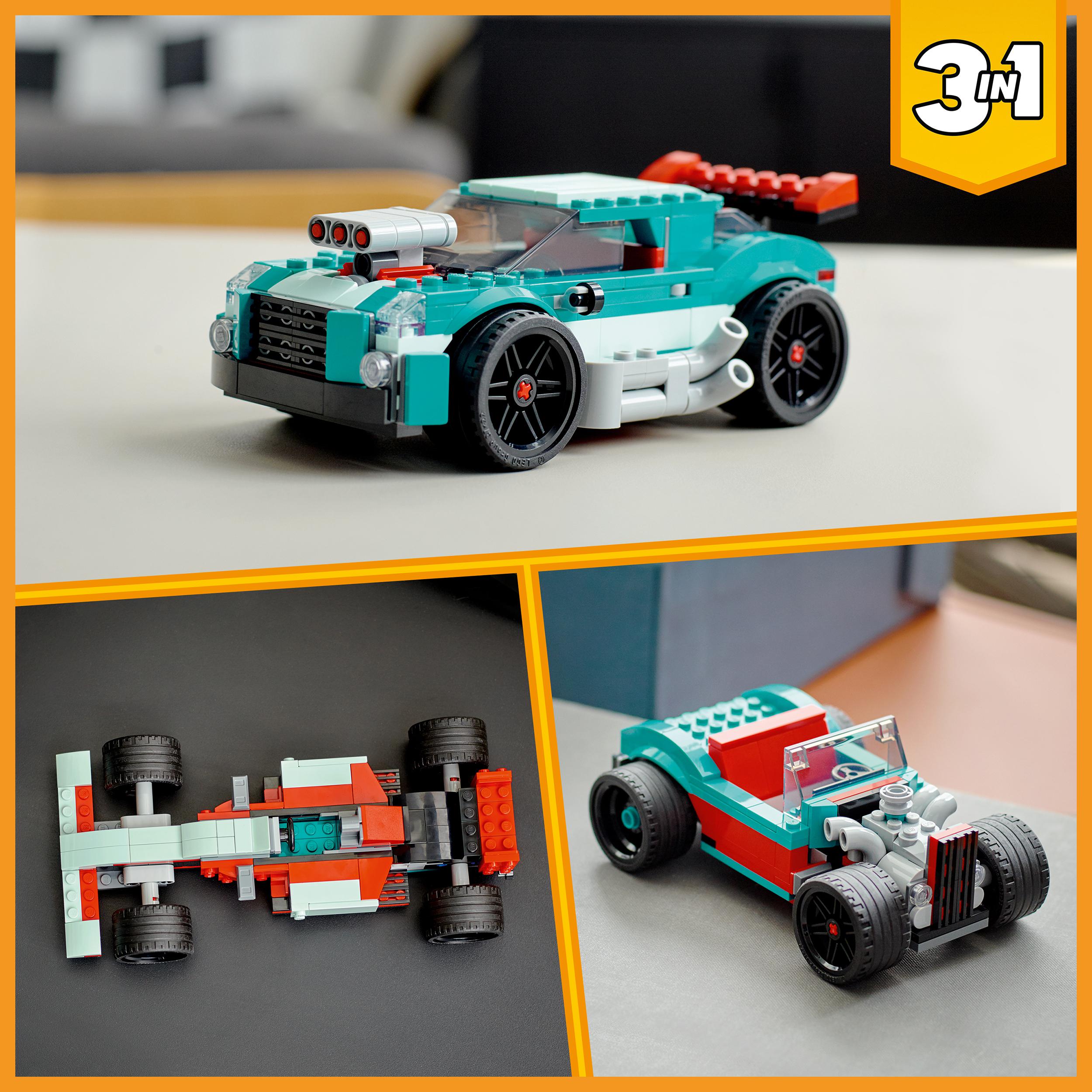 LEGO Creator Αγωνιστικό Αυτοκίνητο Street Machine 3σε1 31127 - LEGO, LEGO Creator